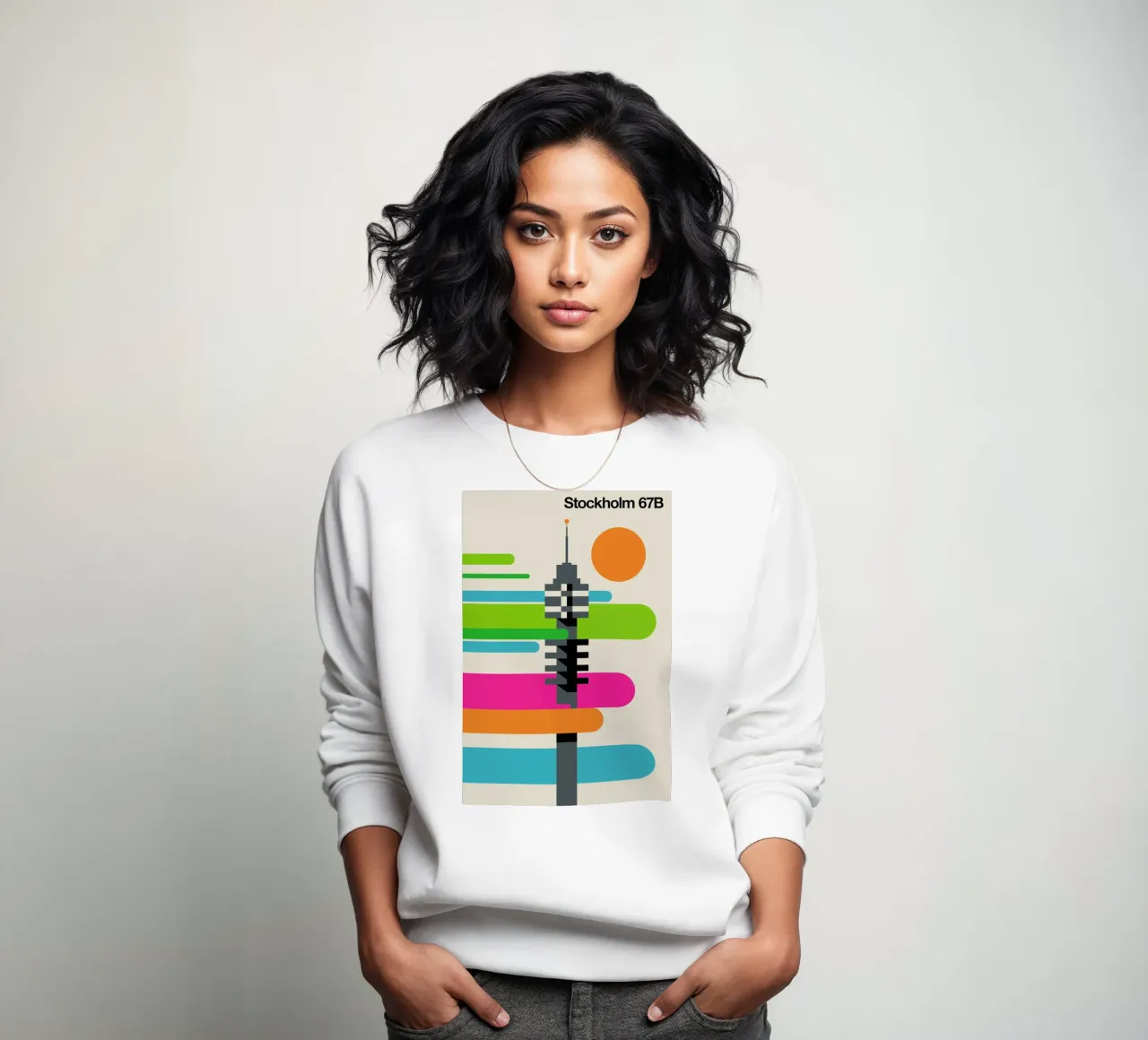 Stockholm 67B sweatshirt by Bo Lundberg