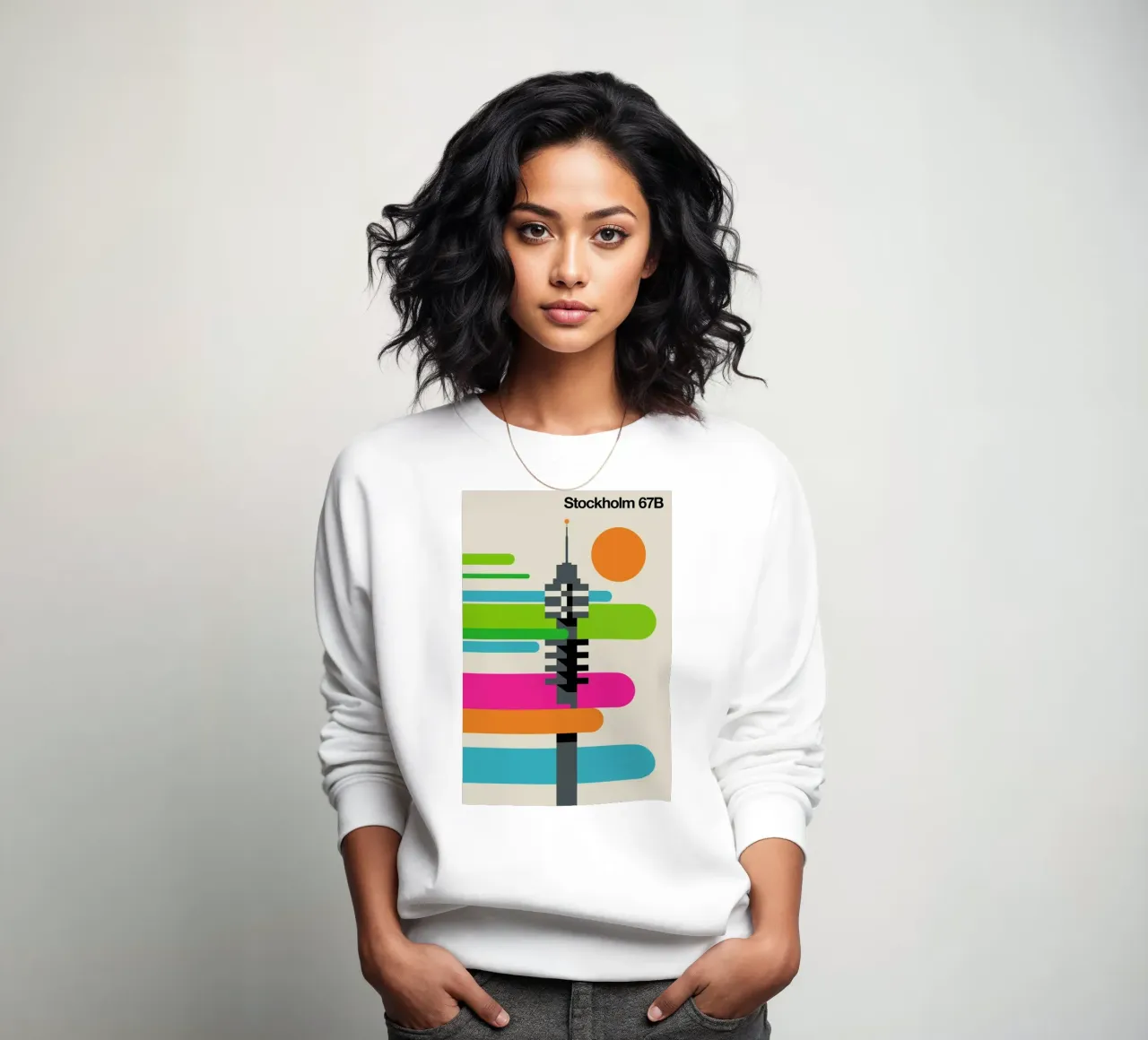 Stockholm 67B sweatshirt by Bo Lundberg