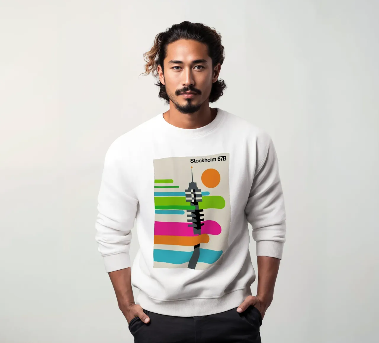Stockholm 67B sweatshirt by Bo Lundberg
