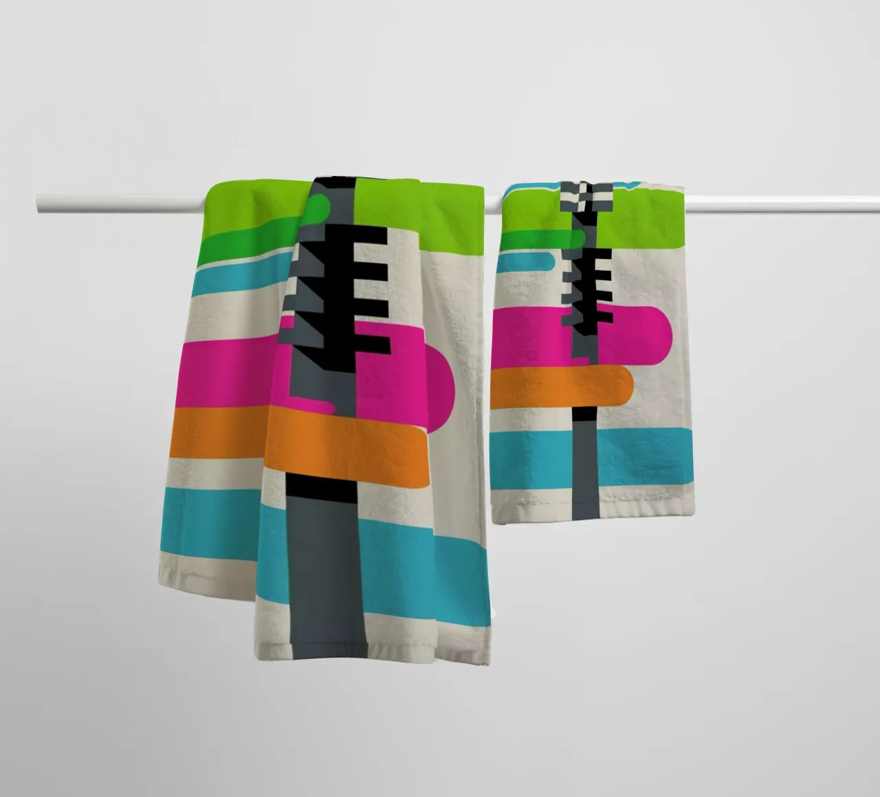 Stockholm 67B towel by Bo Lundberg