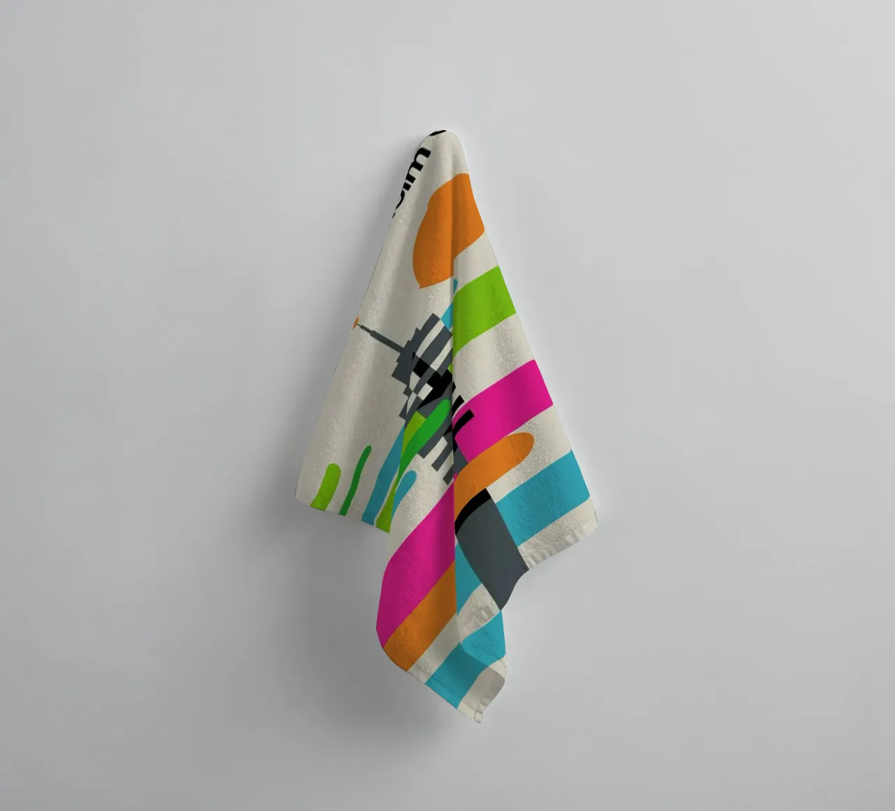 Stockholm 67B towel by Bo Lundberg