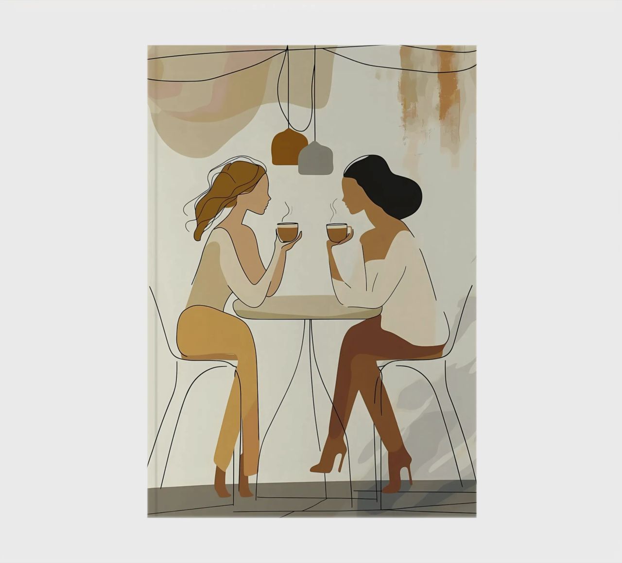 Table for Two notebook by Caeson