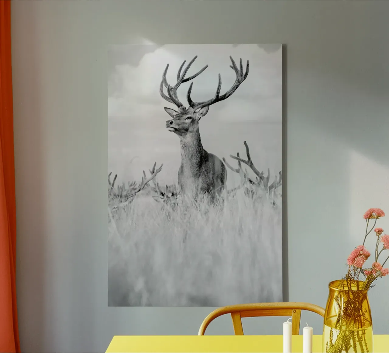 Stag Pride by Monika S. Jakubowska tela con Cornice a cassetta da EyeEm Mobile GmbH
