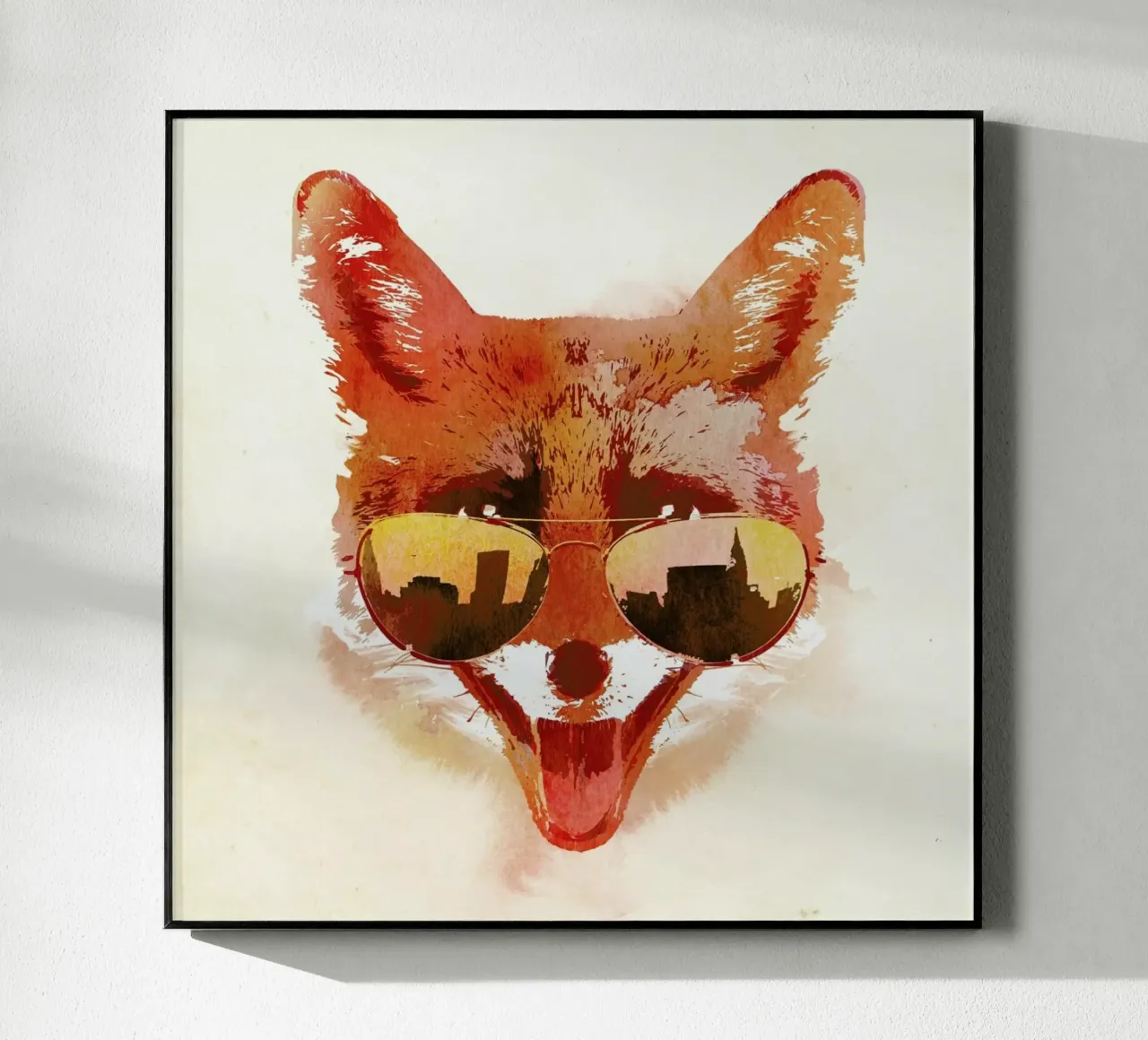 Big Town Fox plexiglass da Róbert Farkas