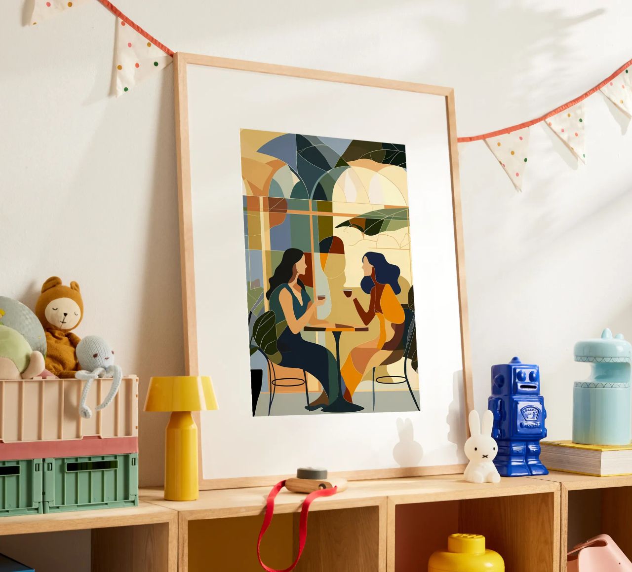 Conversazione con un caffè carta hahnemühle da Caeson