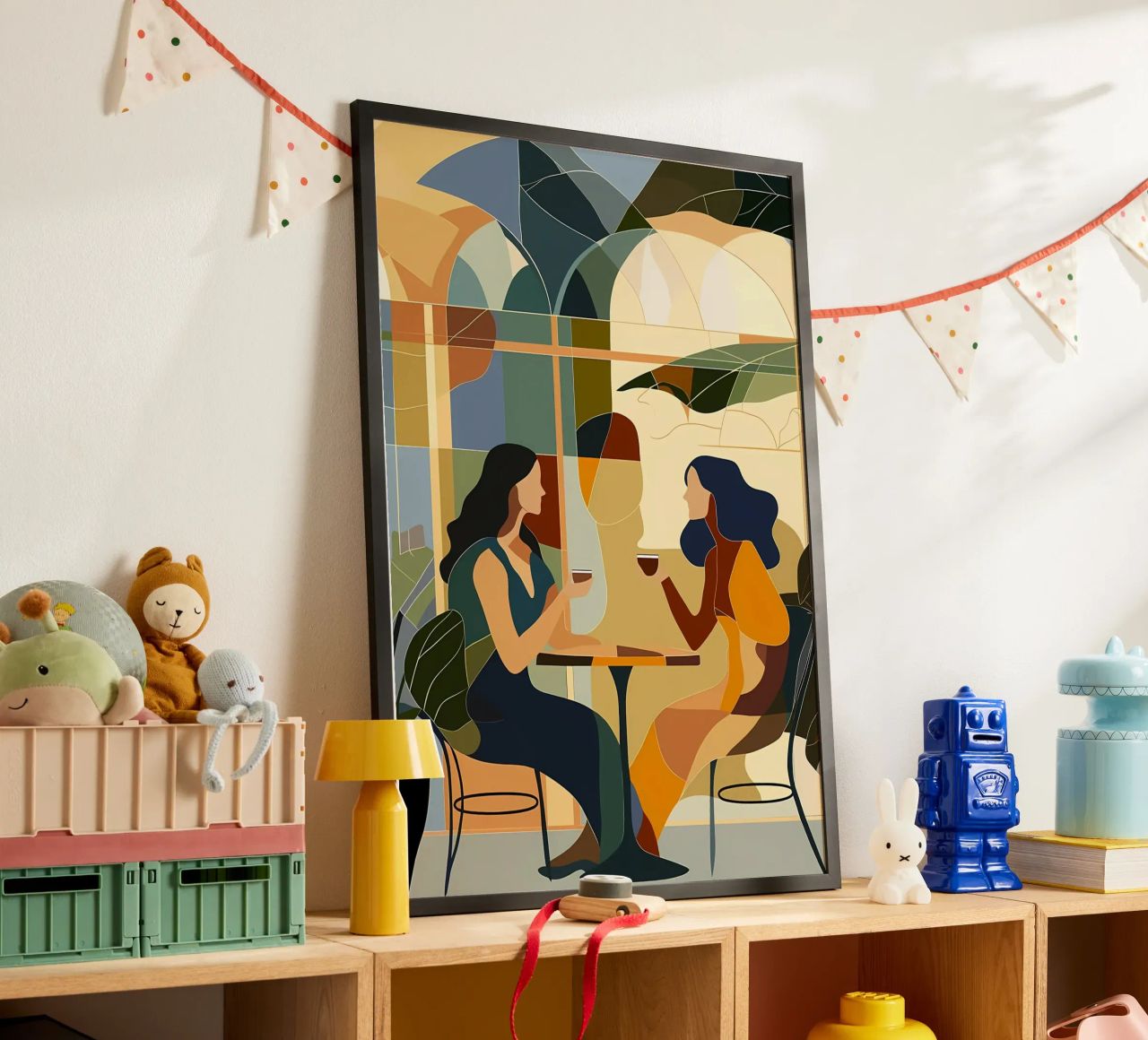Conversazione con un caffè carta hahnemühle da Caeson