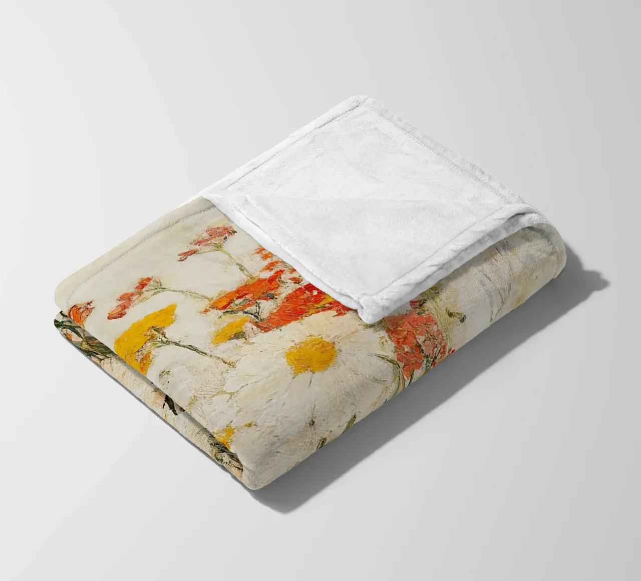 Fiori Vintage Impressionismo Retrò coperta in pile da Euphoria Theresa