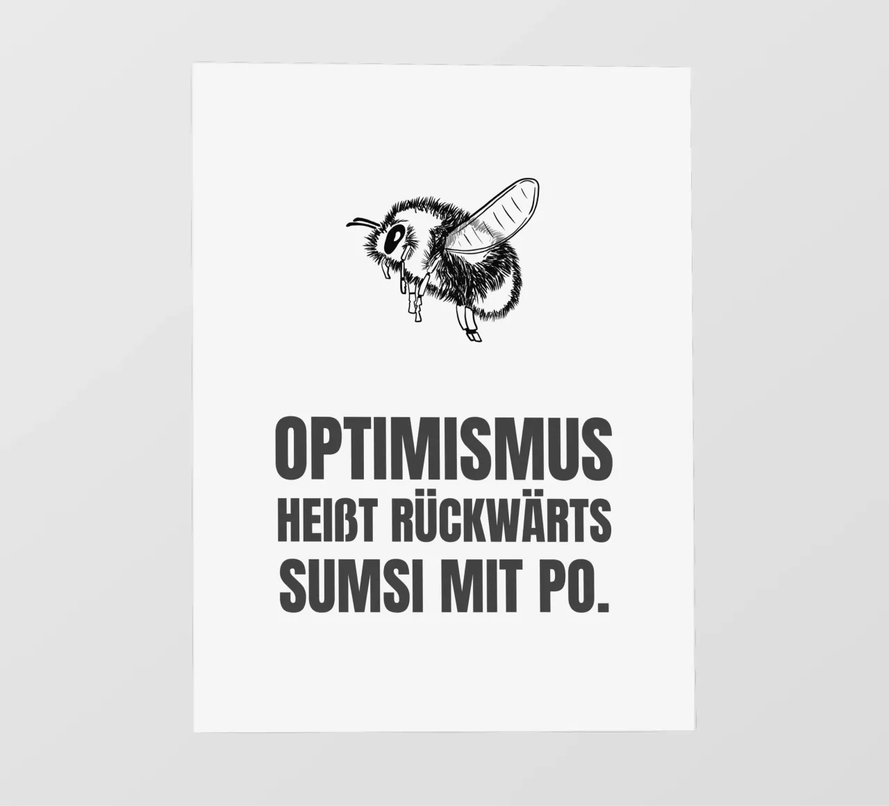 Optimismus pellicola backlit da BAINAI QUOTES