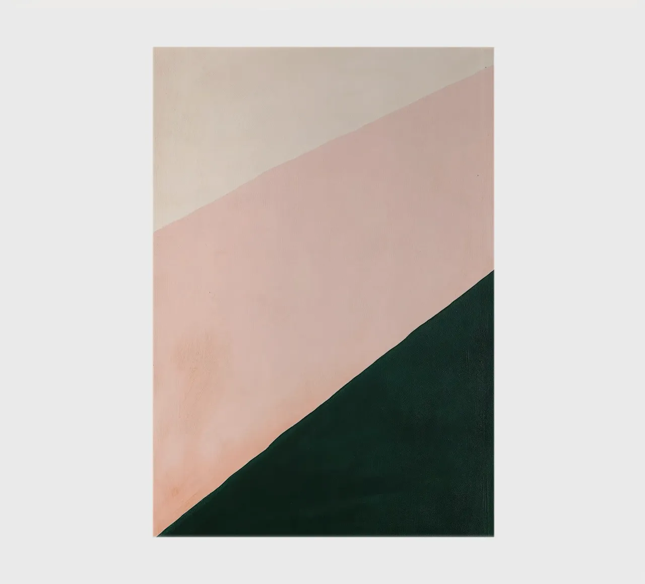 Japandi Minimalist Abstract Lines Geometric Pink notebook by Euphoria Theresa