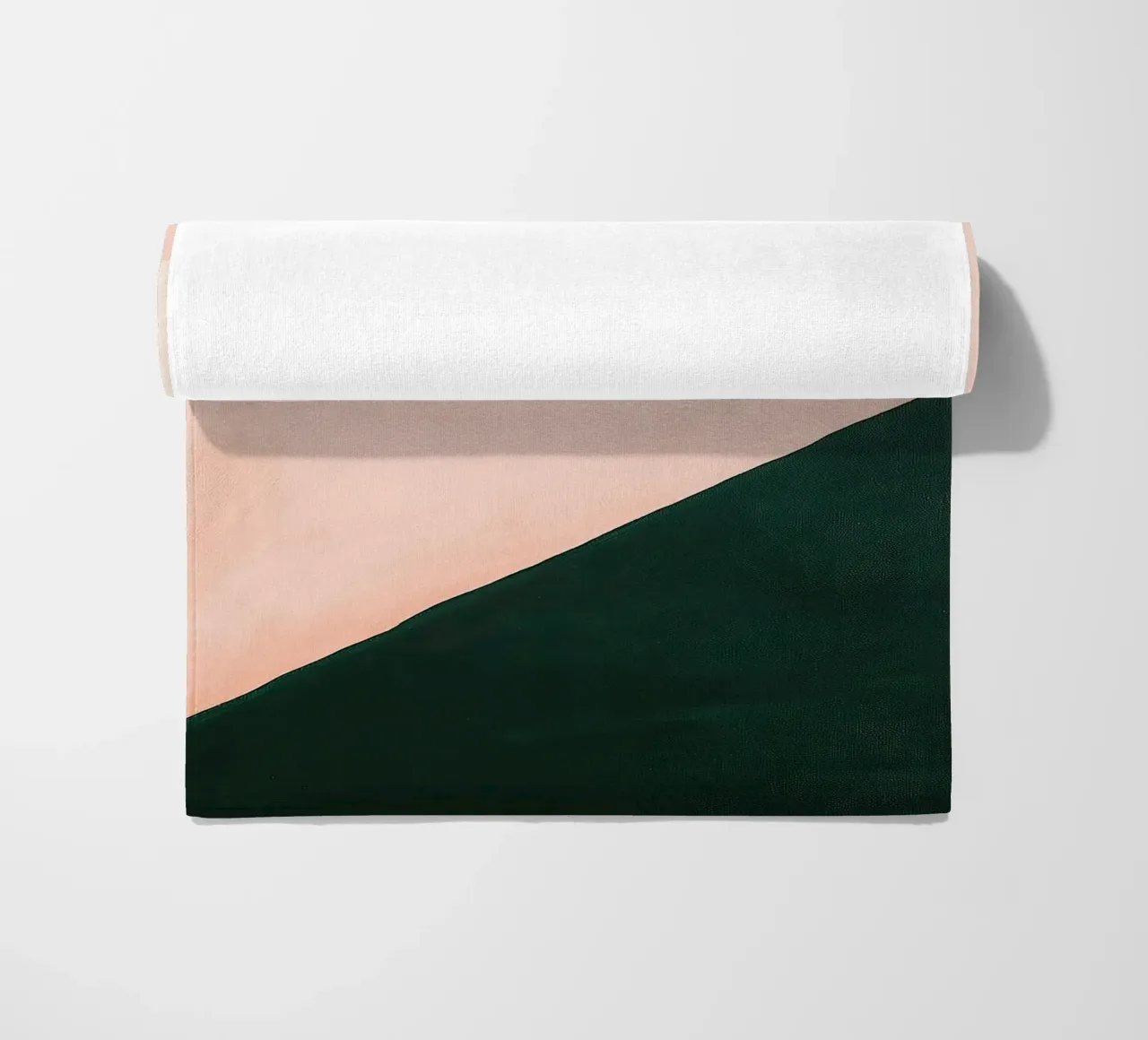 Japandi Minimalista Linee astratte Geometriche Rosa telo mare da Euphoria Theresa
