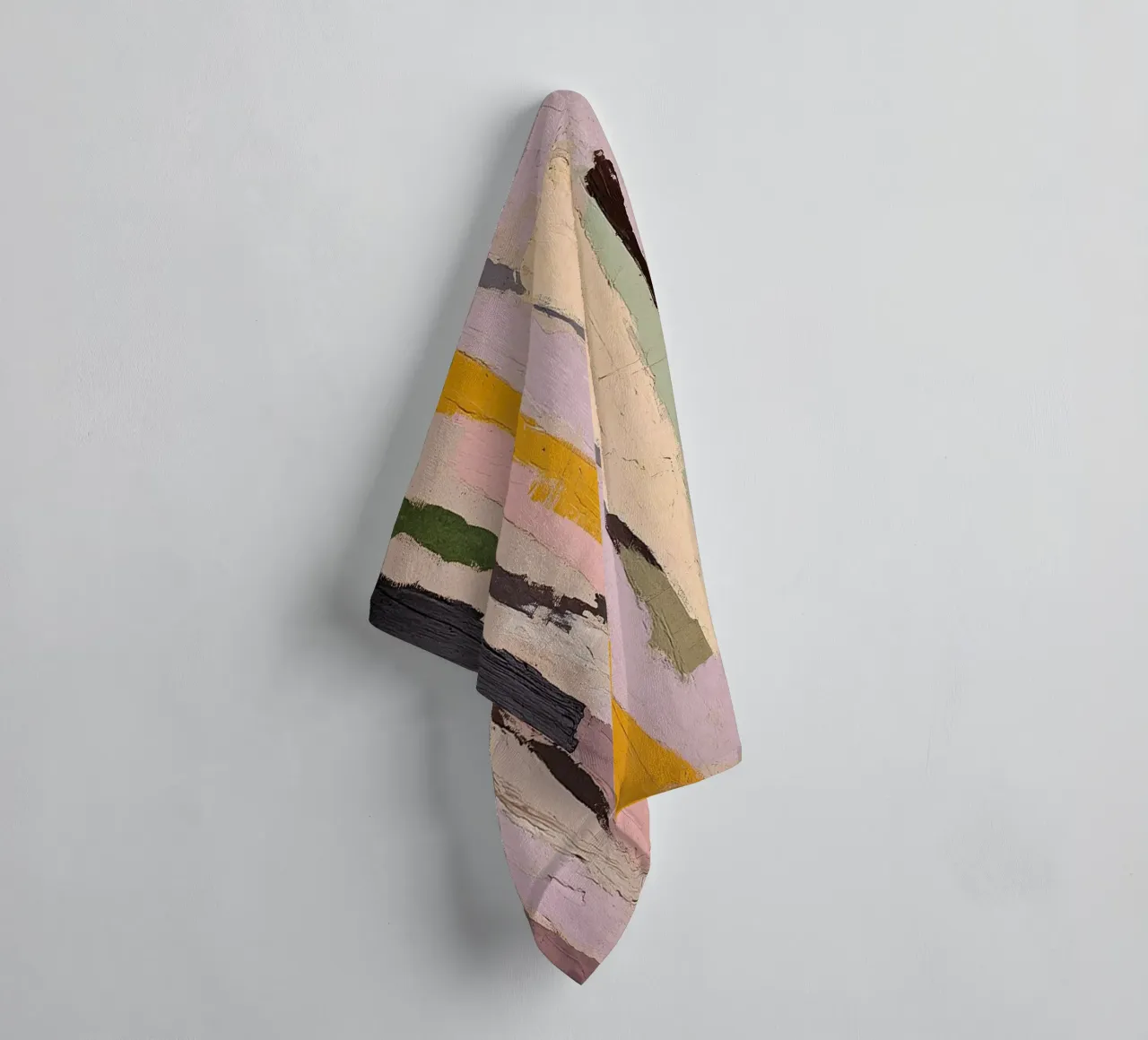 Pastell Abstrakt Shabby Chic Handtuch von Euphoria Theresa