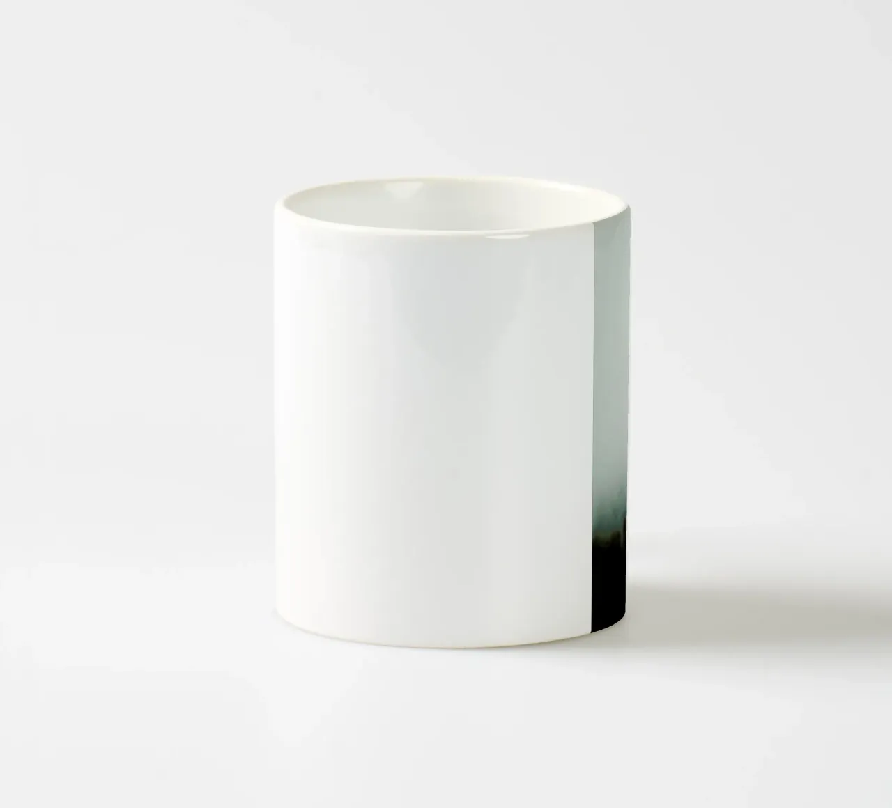 Julia's Forest in the Fog Keramik Tasse von Babett Schultze