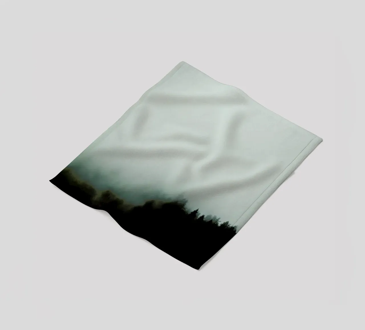 Julia's Forest in the Fog coperta in pile da Babett Schultze
