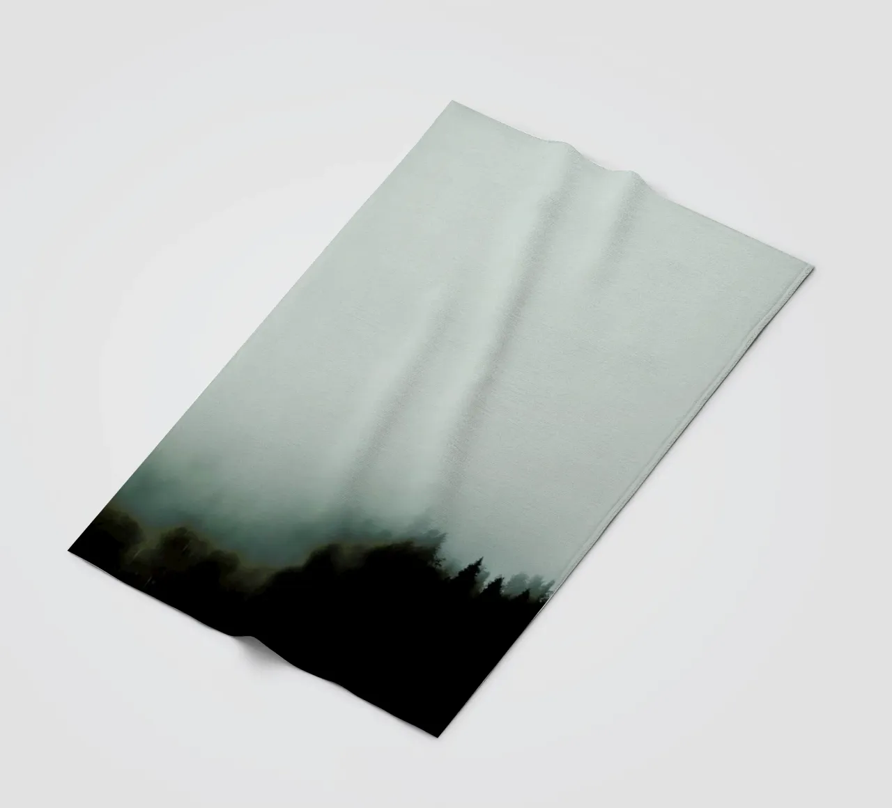 Julia's Forest in the Fog coperta in pile da Babett Schultze