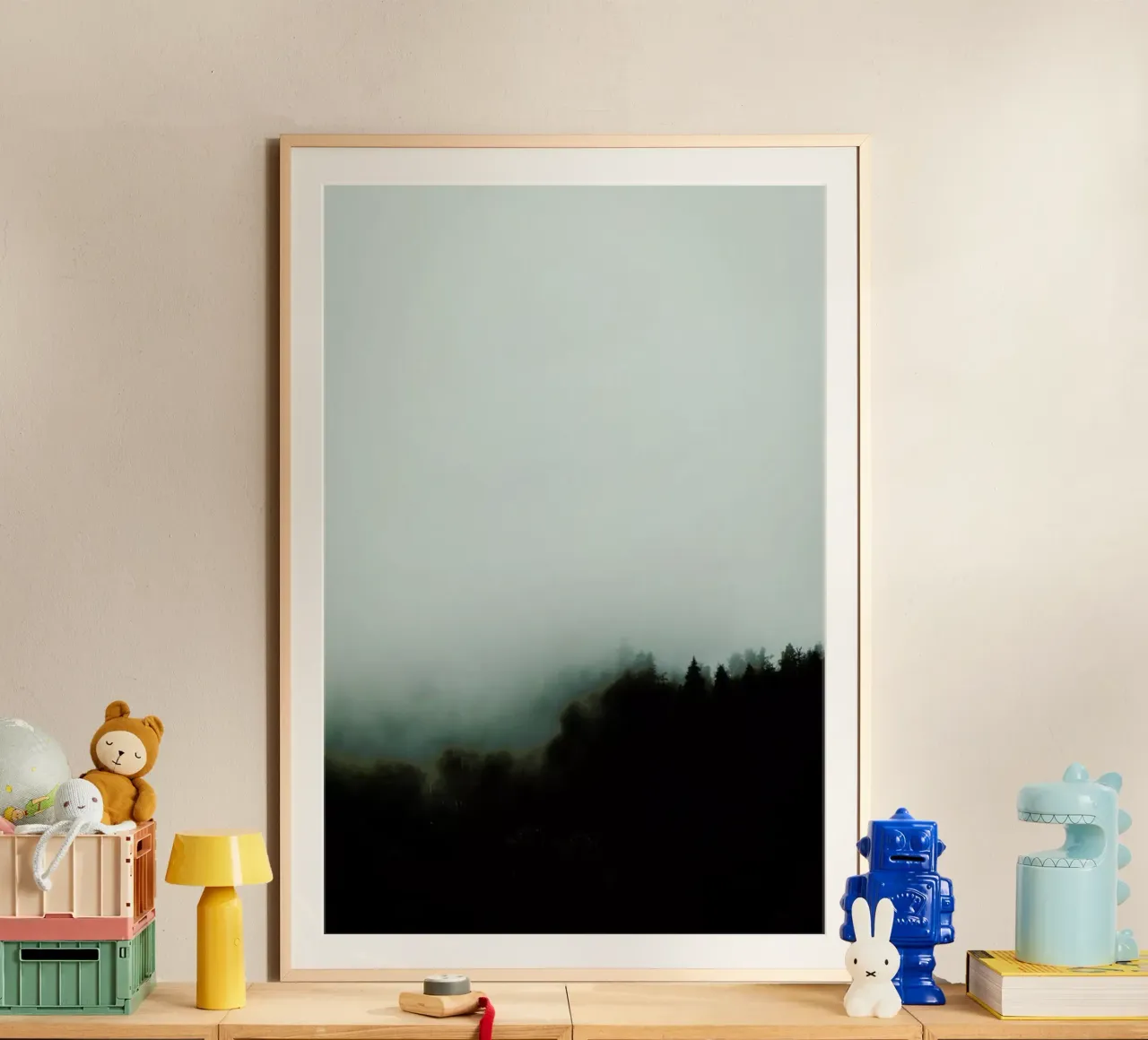 Julia's Forest in the Fog carta hahnemühle da Babett Schultze