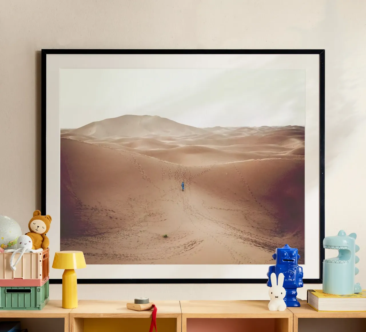 Sun-kissed Plains by Claudia poster con telaio in alluminio da EyeEm Mobile GmbH