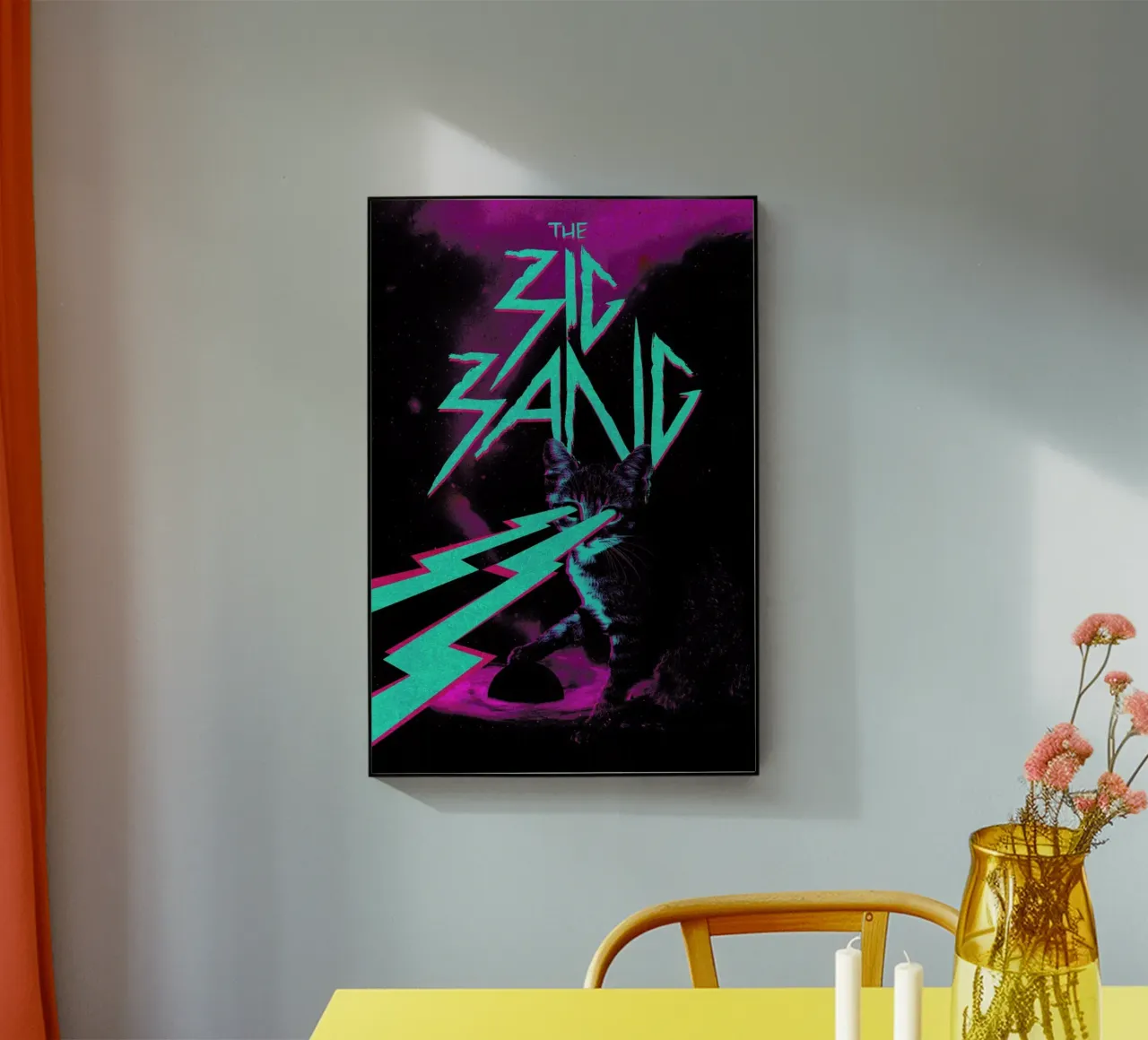 Cat Big Bang plexiglass da Róbert Farkas