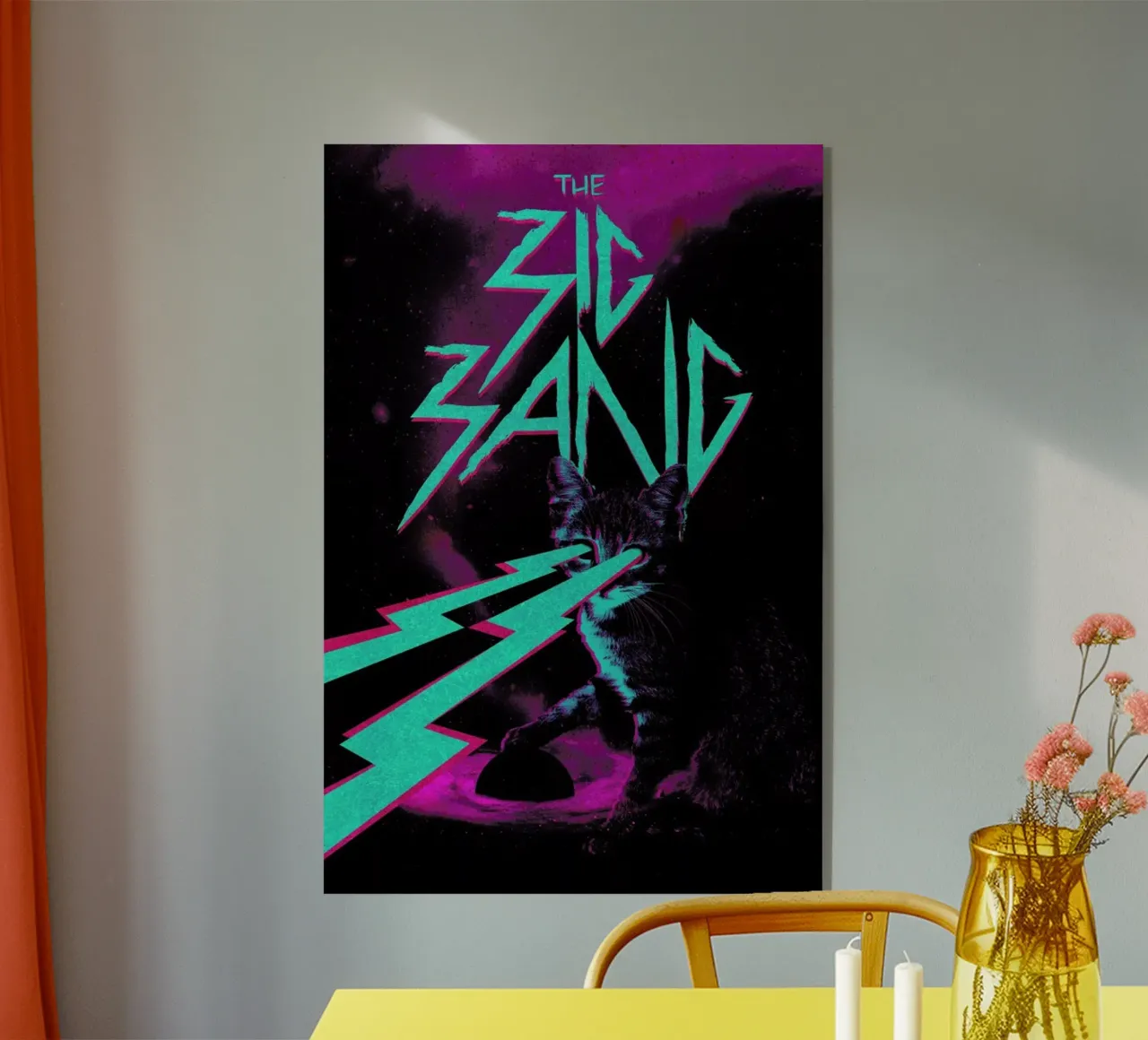 Cat Big Bang plexiglass da Róbert Farkas