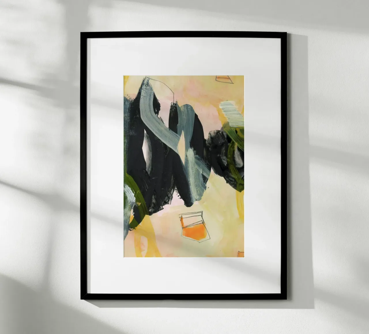 Abstract Painting IV carta hahnemühle da IRIS LEHNHARDT FINE ART