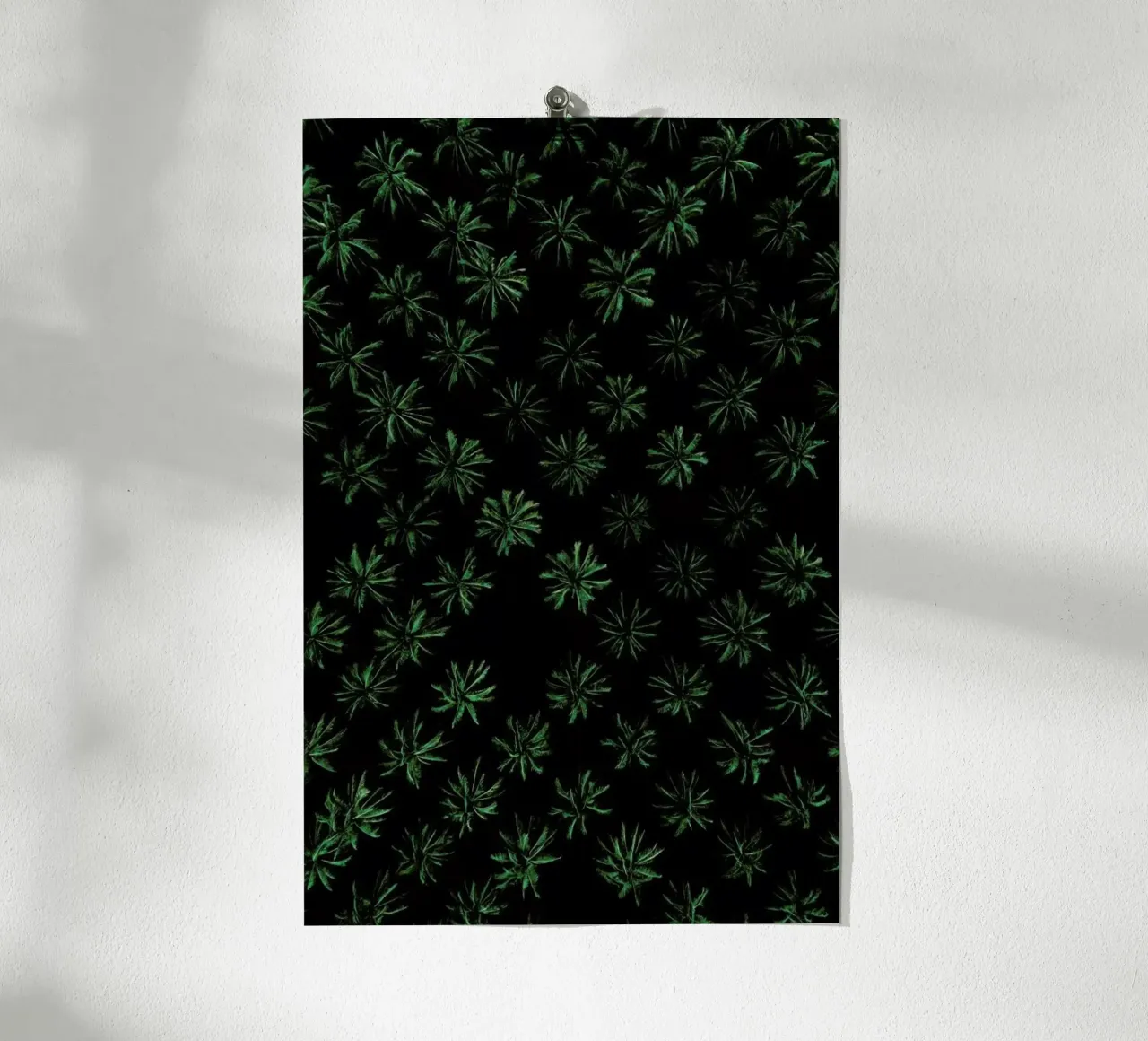 Sleeping Palm Trees carta hahnemühle da ROBERTO H