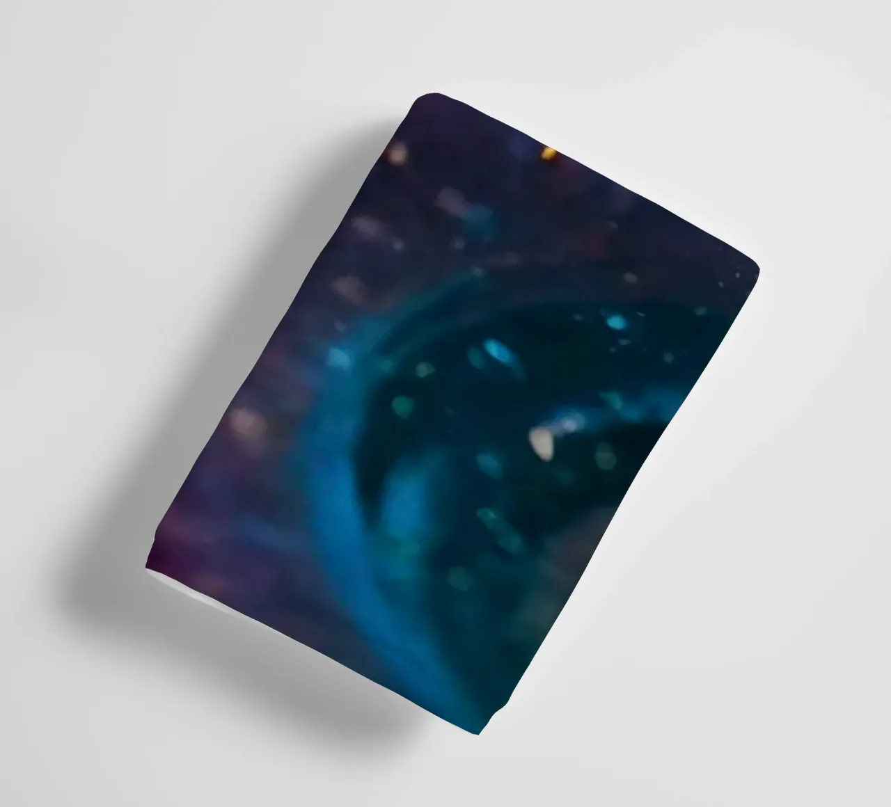 Swirling colors and textures in a close-up view of towel by DesignDoodle