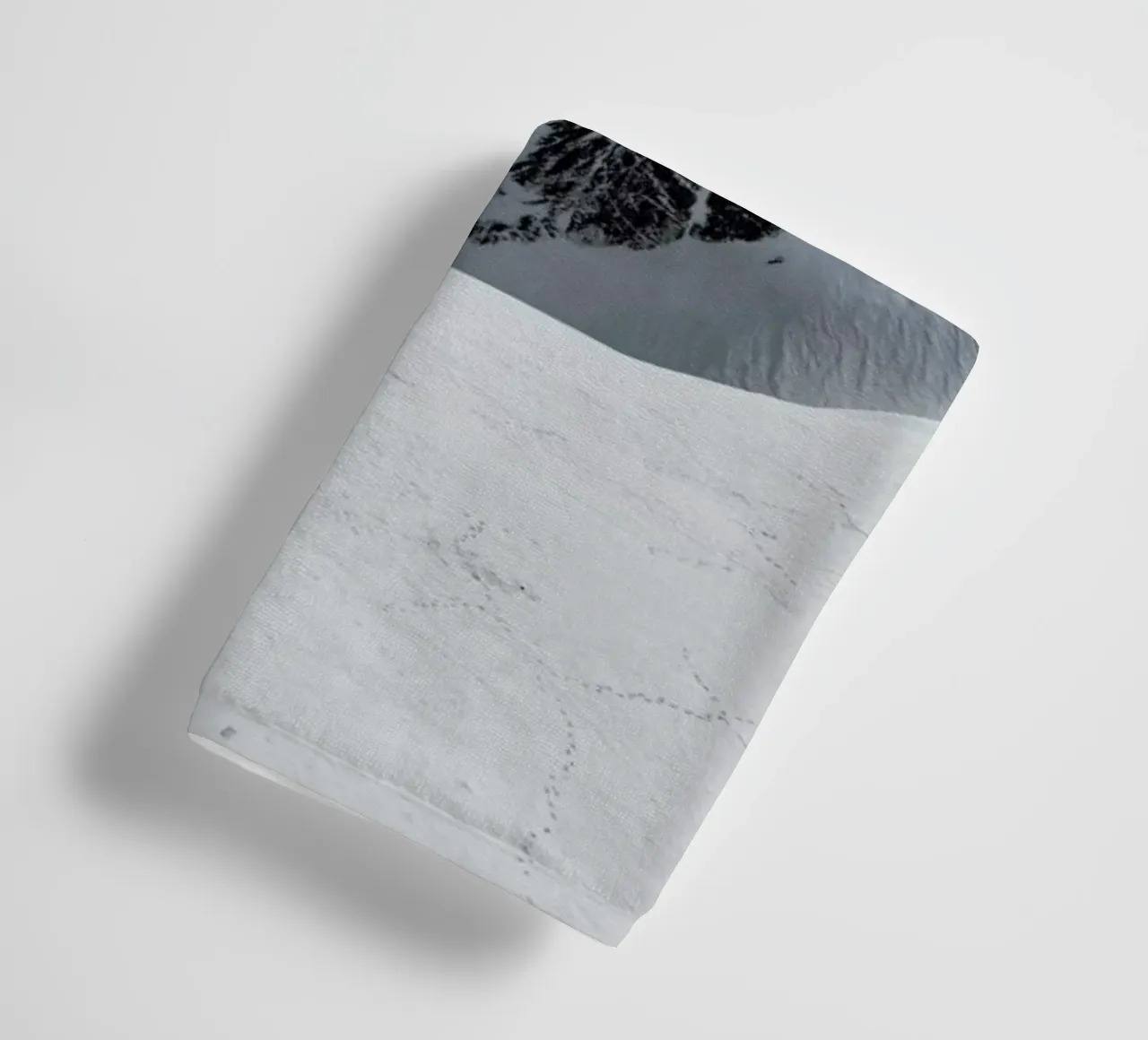Mountains XX towel by Sebastian Hilgetag