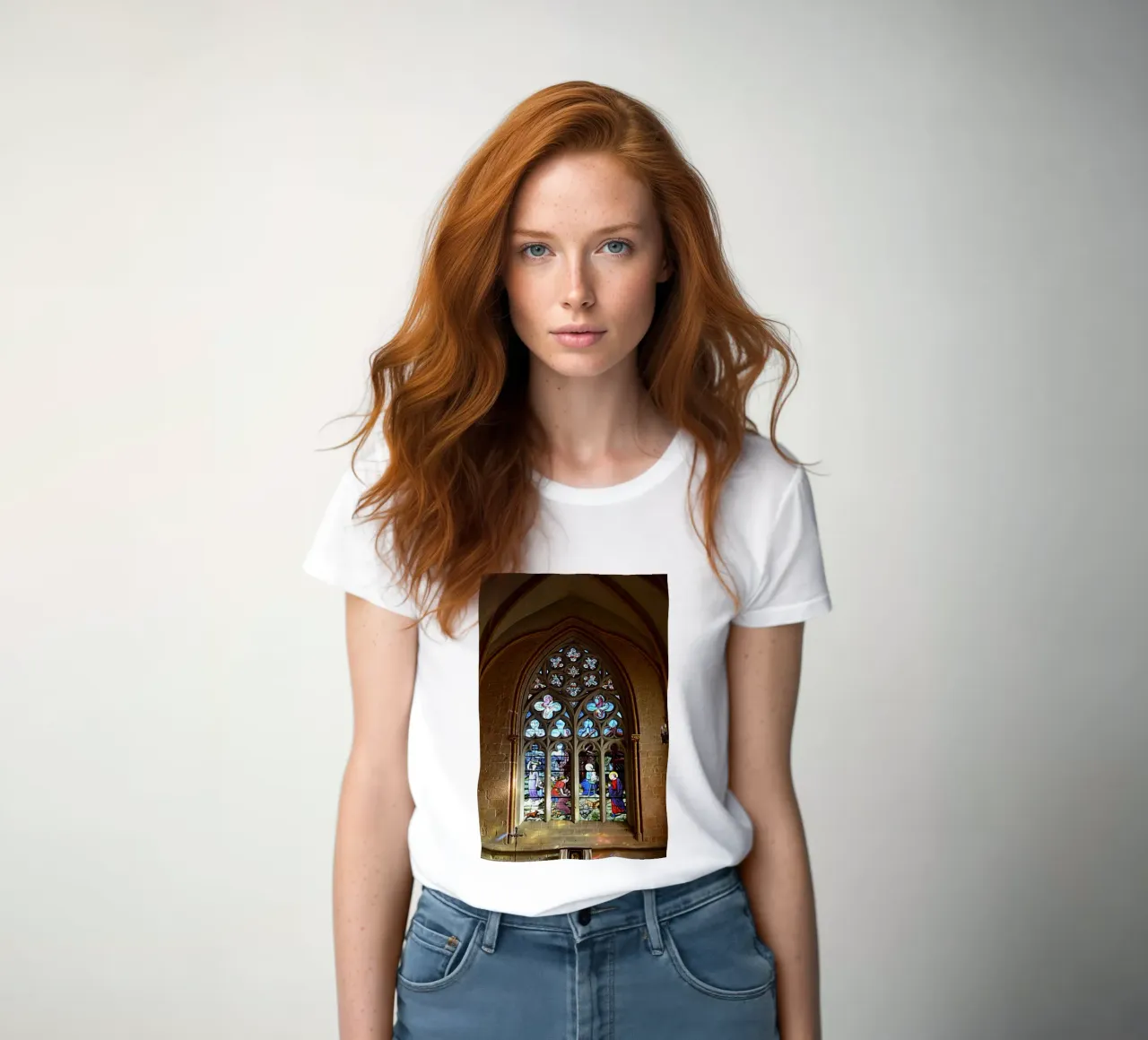 FAA257 dames t-shirt getailleerd van Thierry vobmann photography
