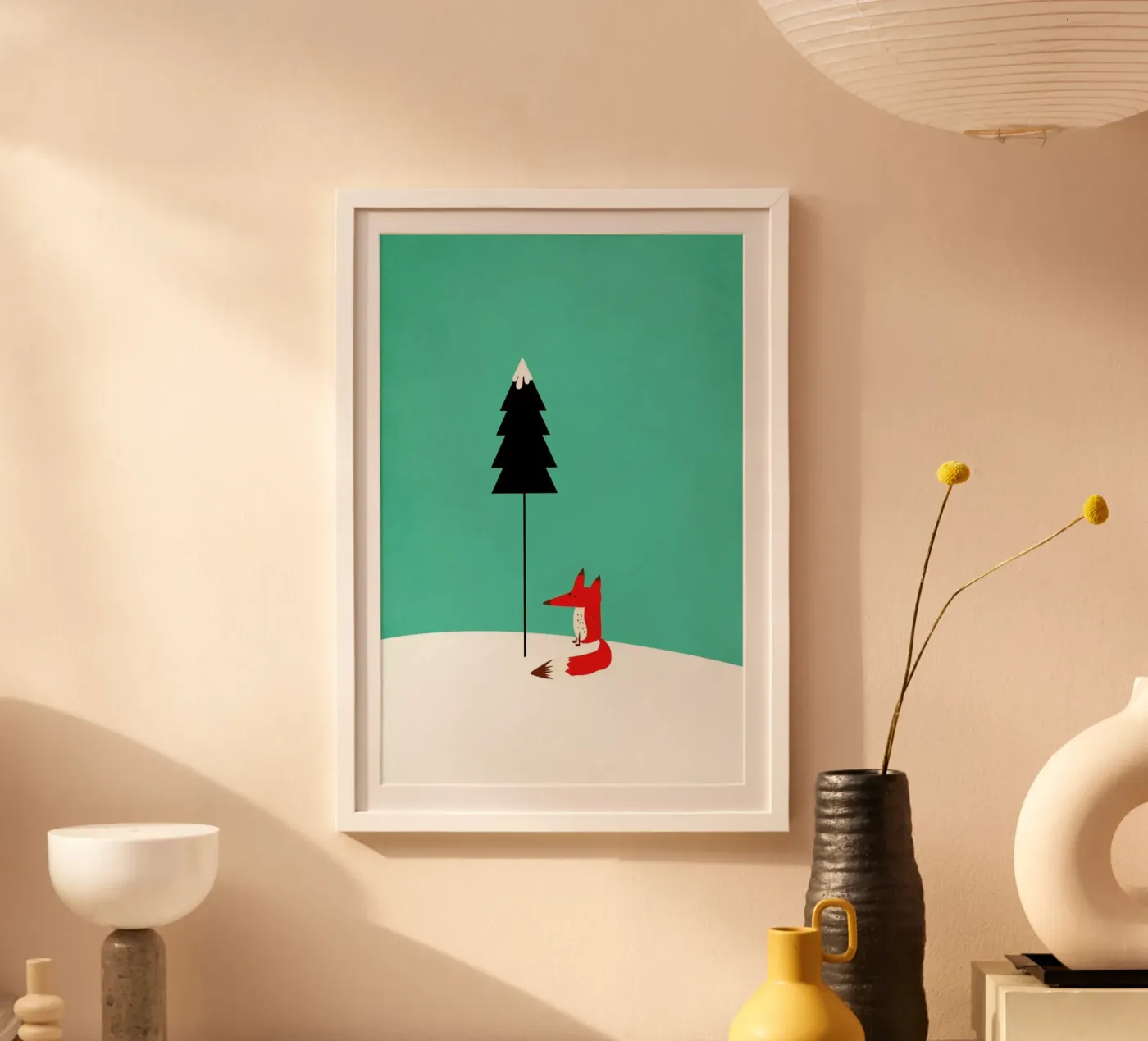 Mister Fox poster da Kubistika