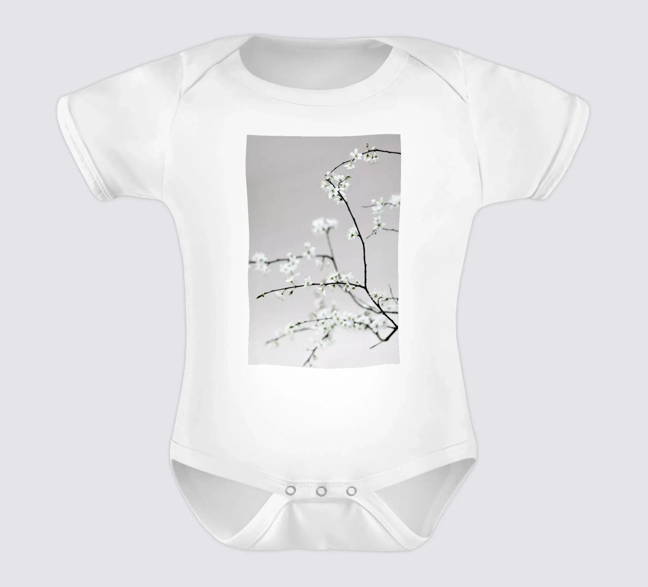 Spring Is in the Air body neonato maniche corte da Studio Nahili