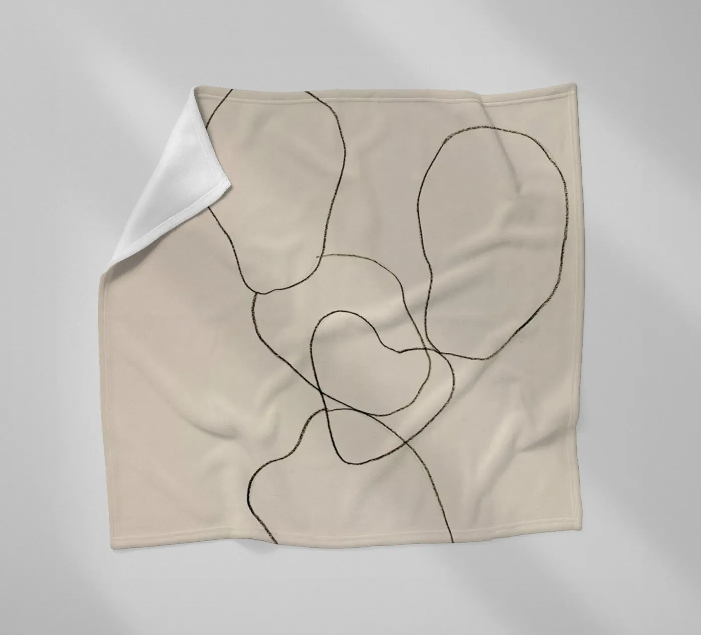 Cactus fleecedeken van Leigh Viner