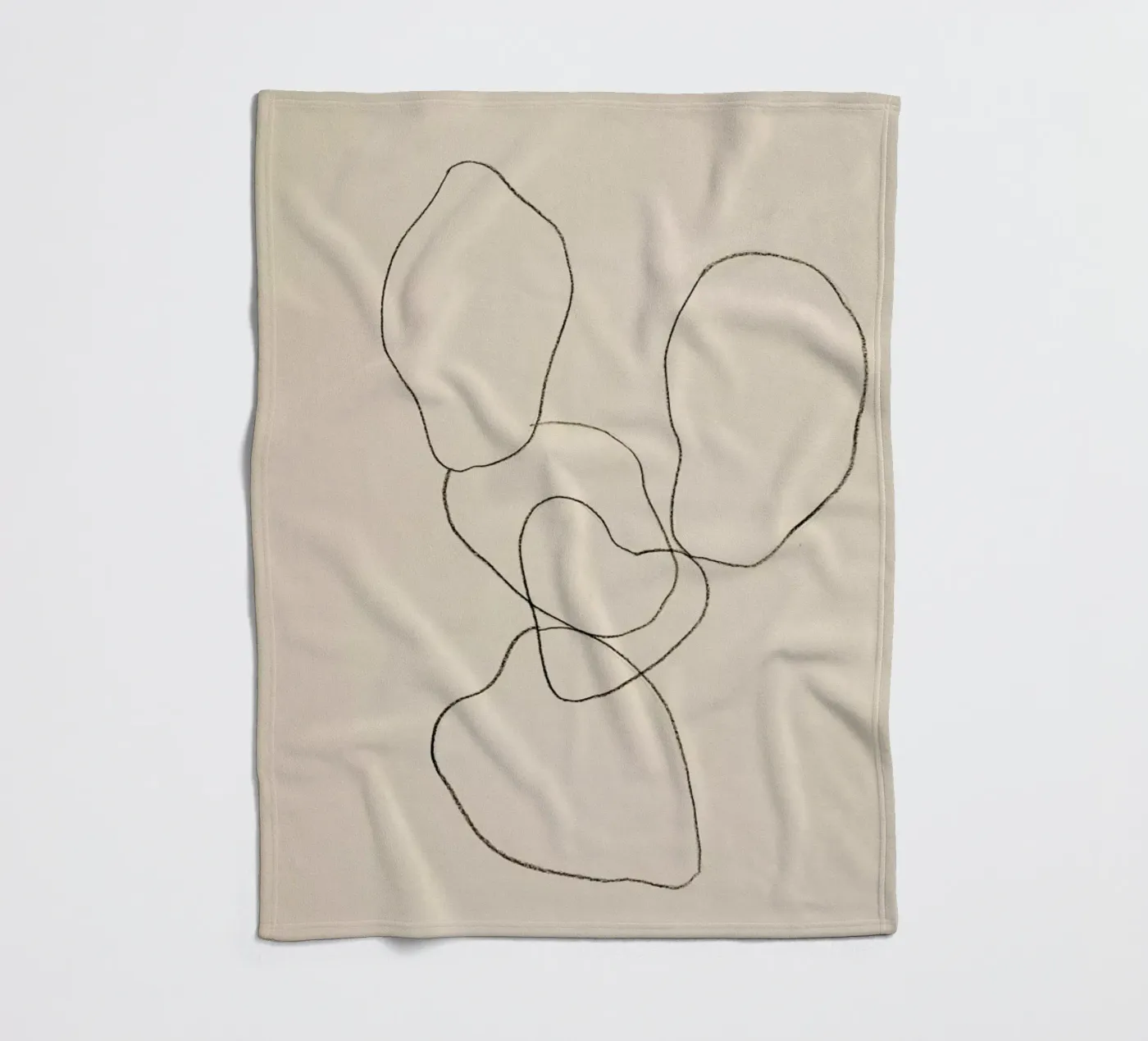 Cactus fleecedeken van Leigh Viner