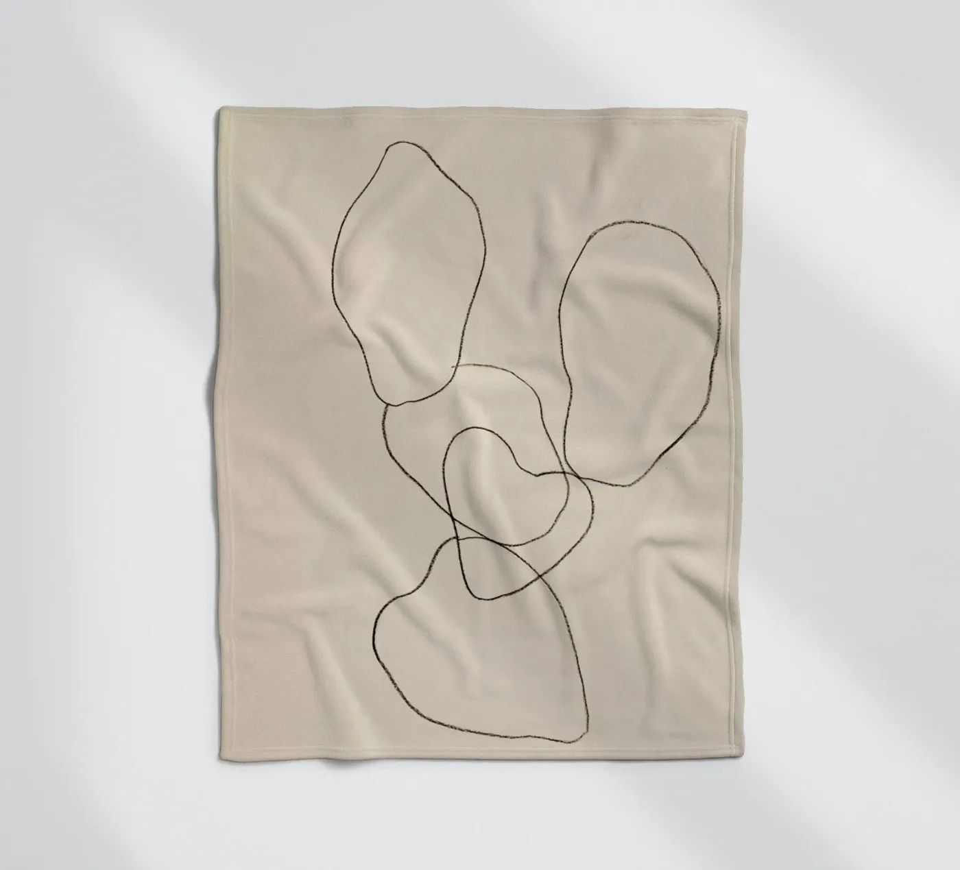 Cactus fleecedeken van Leigh Viner