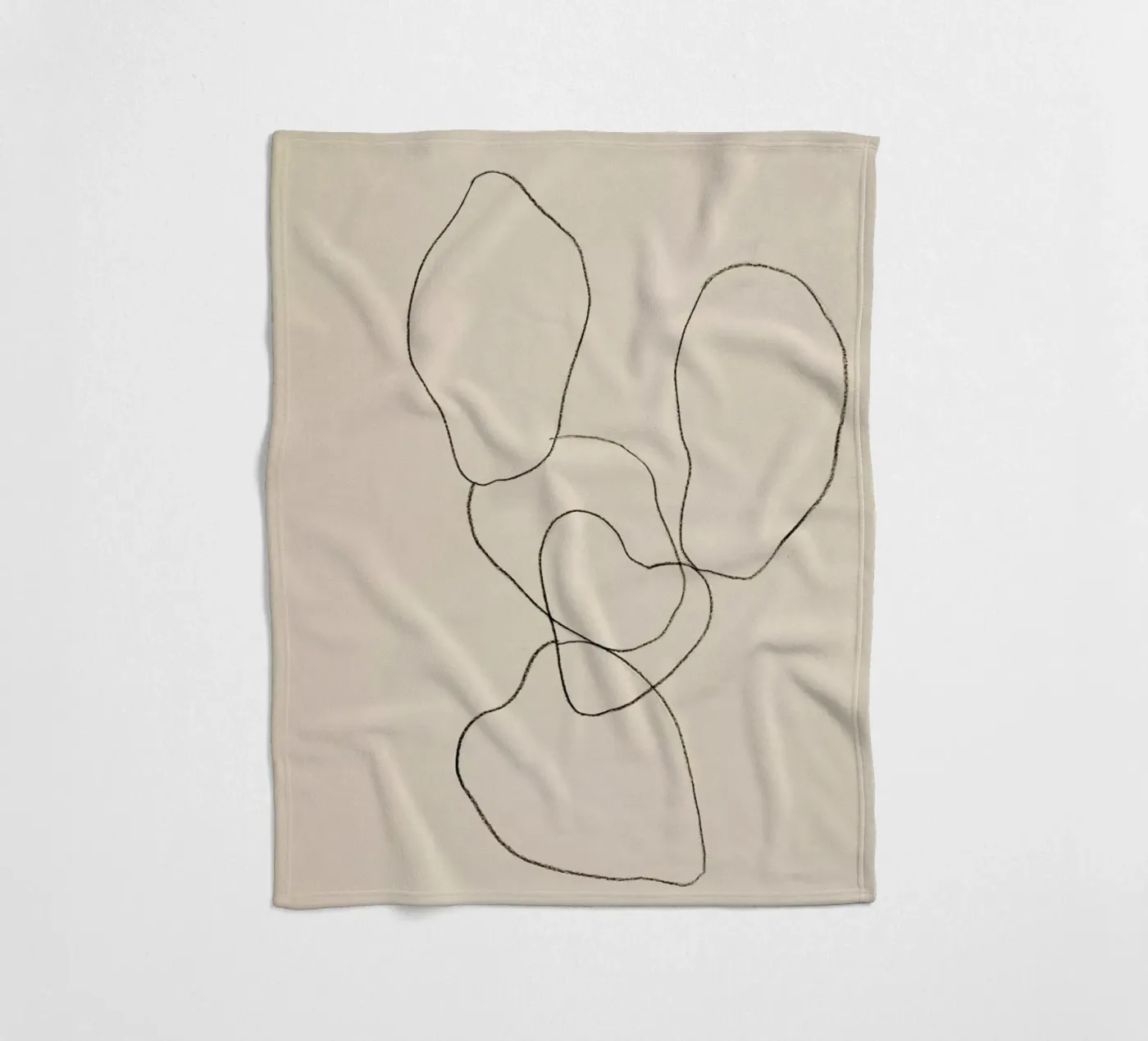 Cactus fleecedeken van Leigh Viner