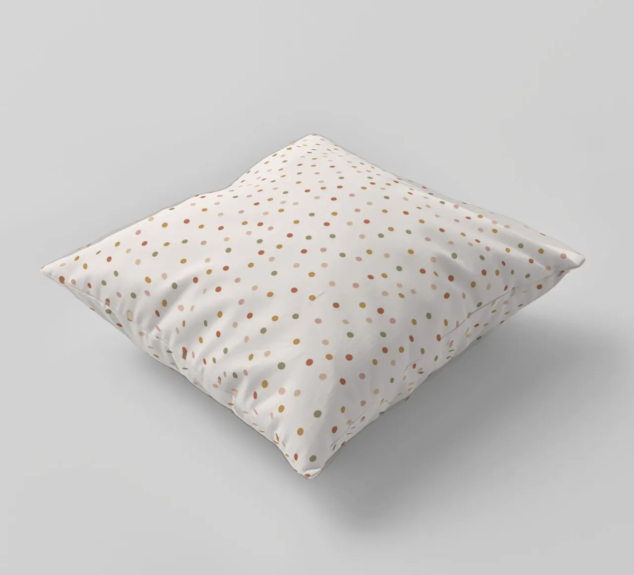 Konfetti Punkte Muster Boho Neutral cuscino da Kathrin Woo Design