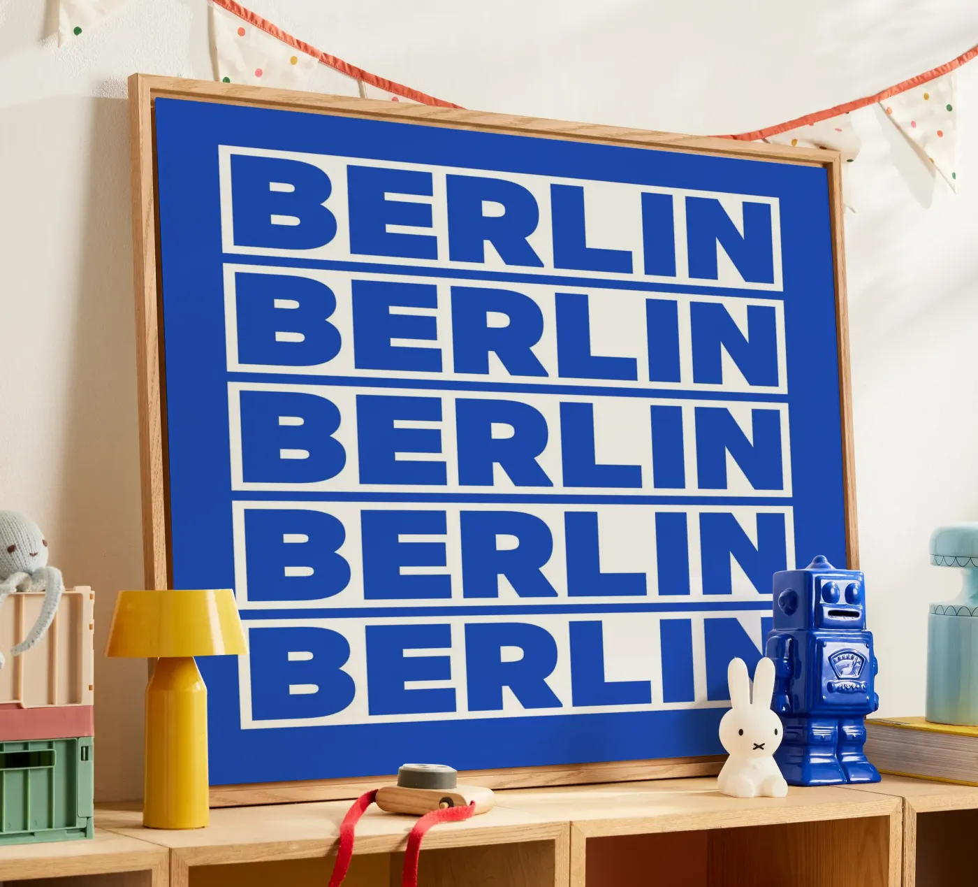 Berlin acryl van pixelflow