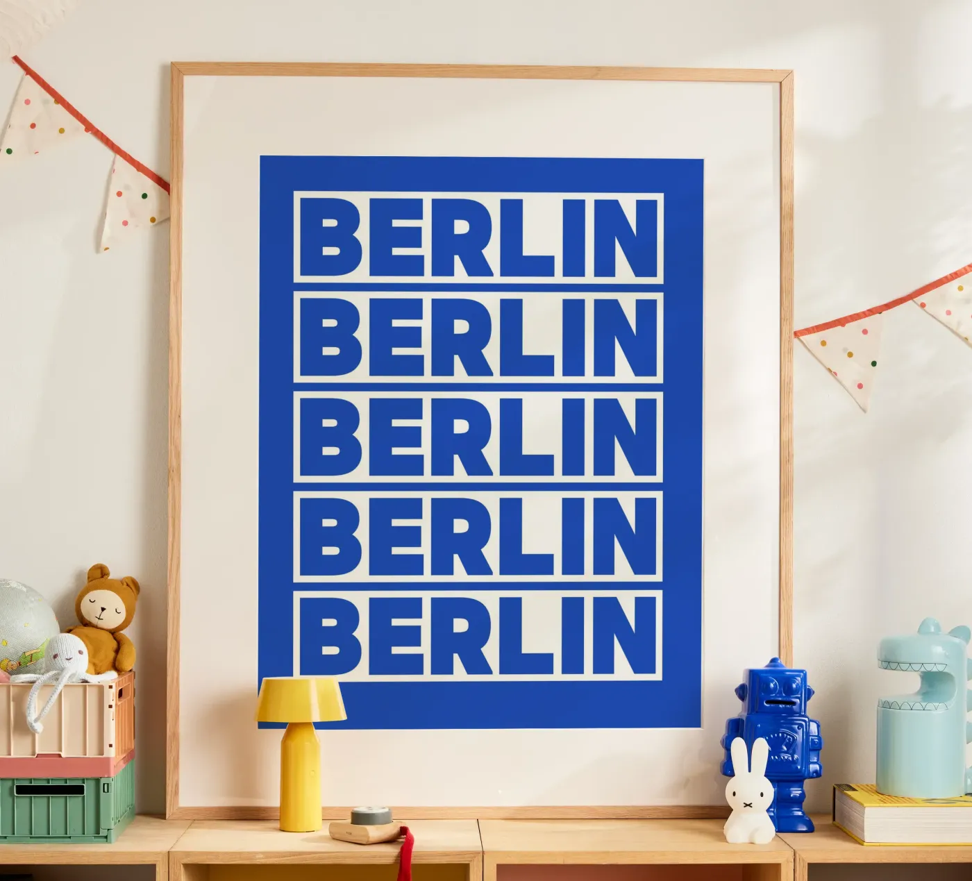 Berlin poster van pixelflow