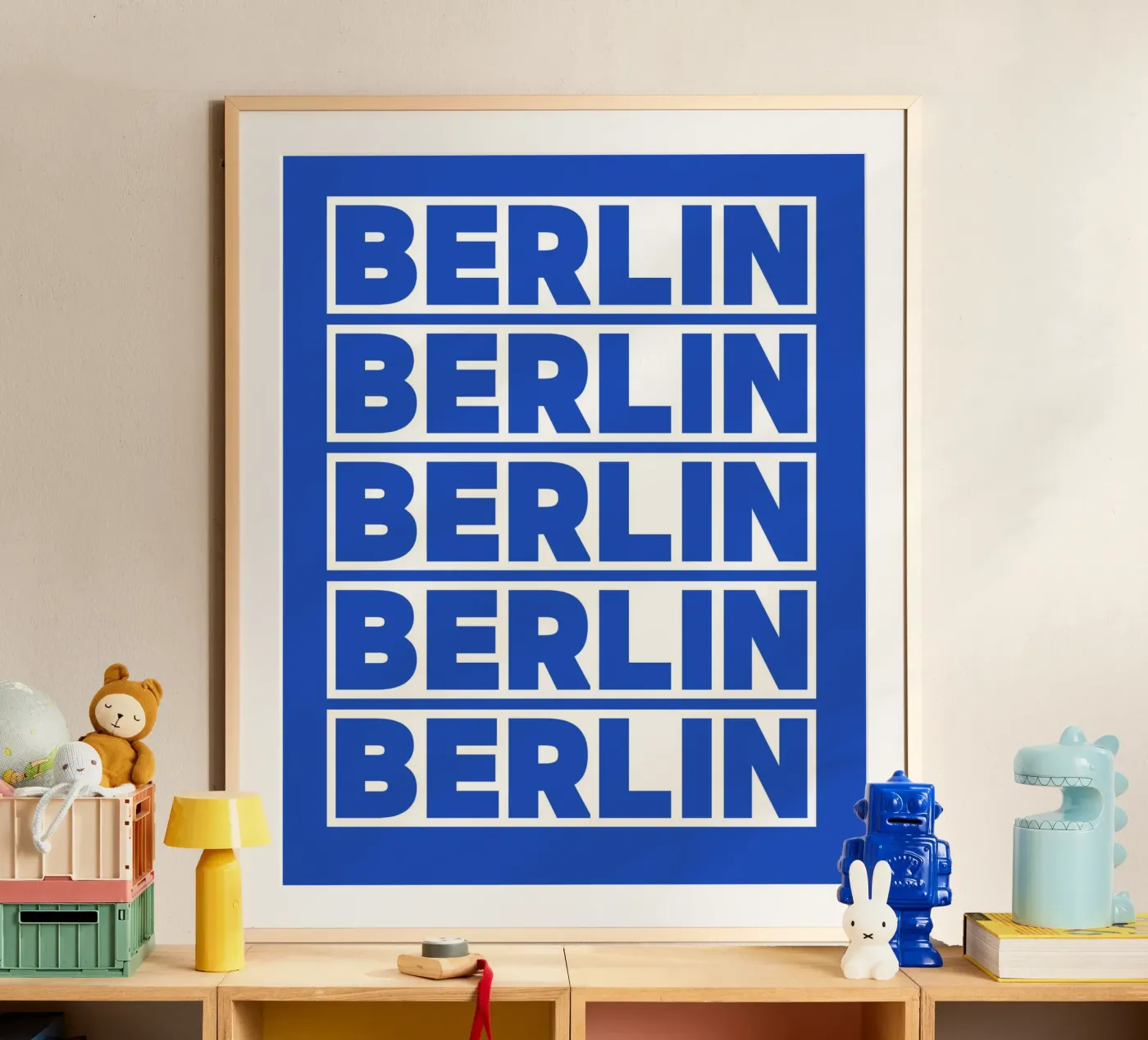 Berlin poster van pixelflow