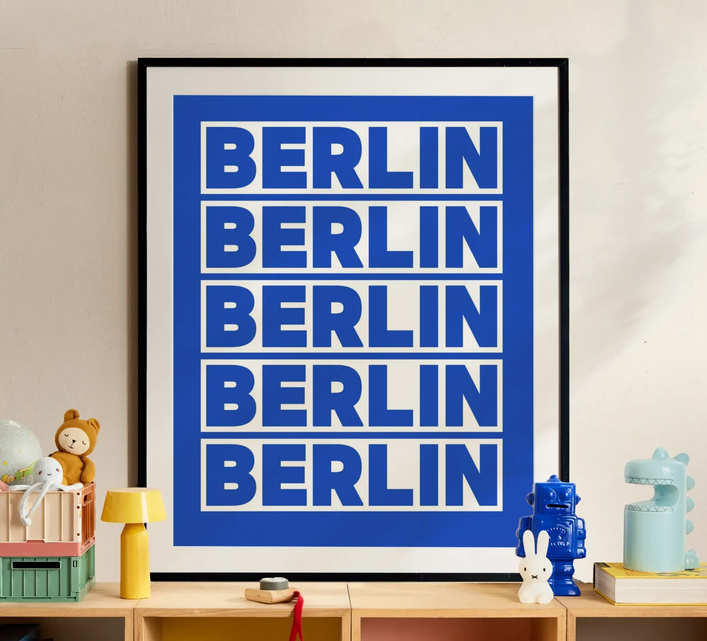 Berlin poster van pixelflow