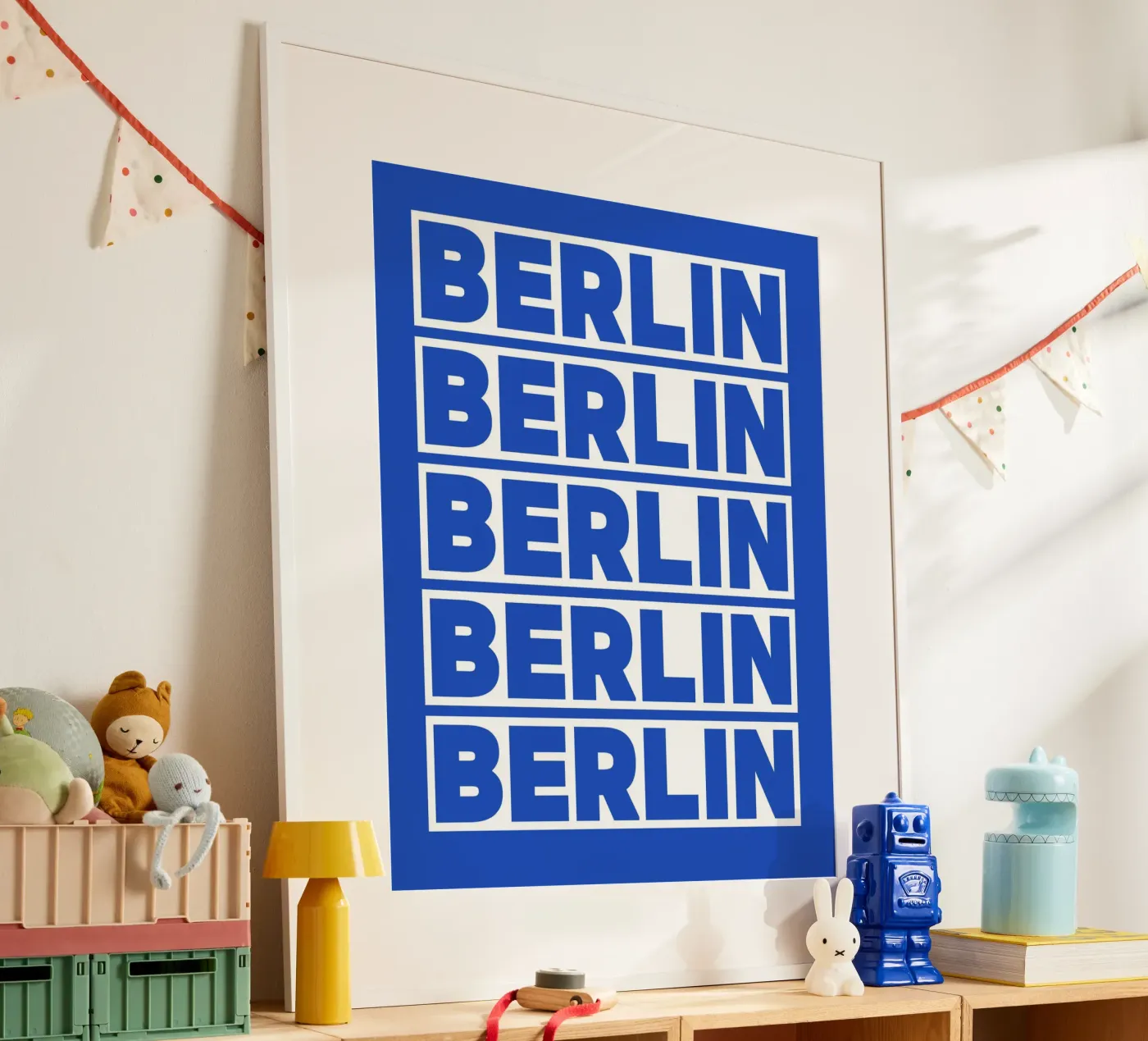 Berlin poster van pixelflow