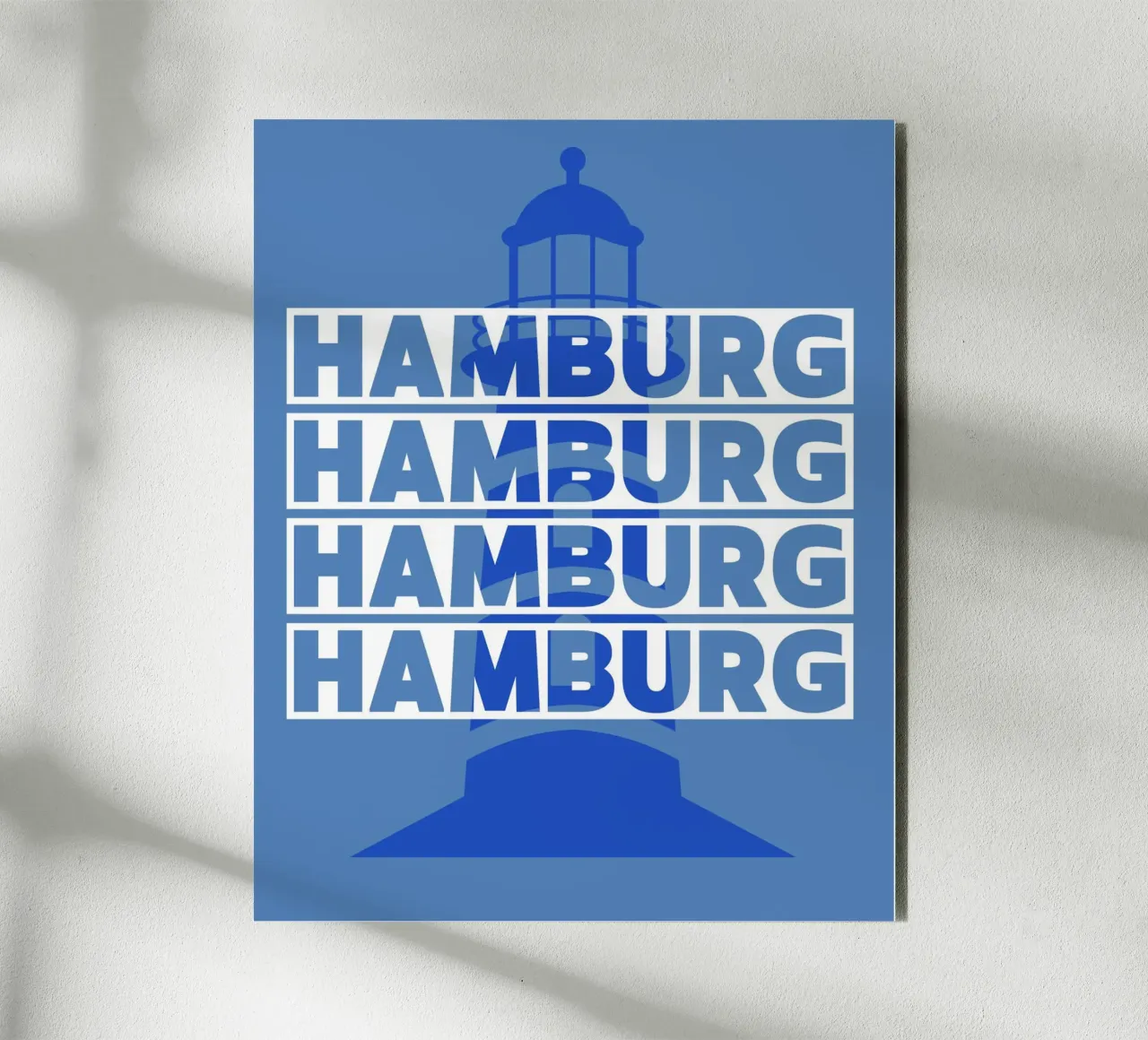 Hamburg alu-dibond by Ambition Wall