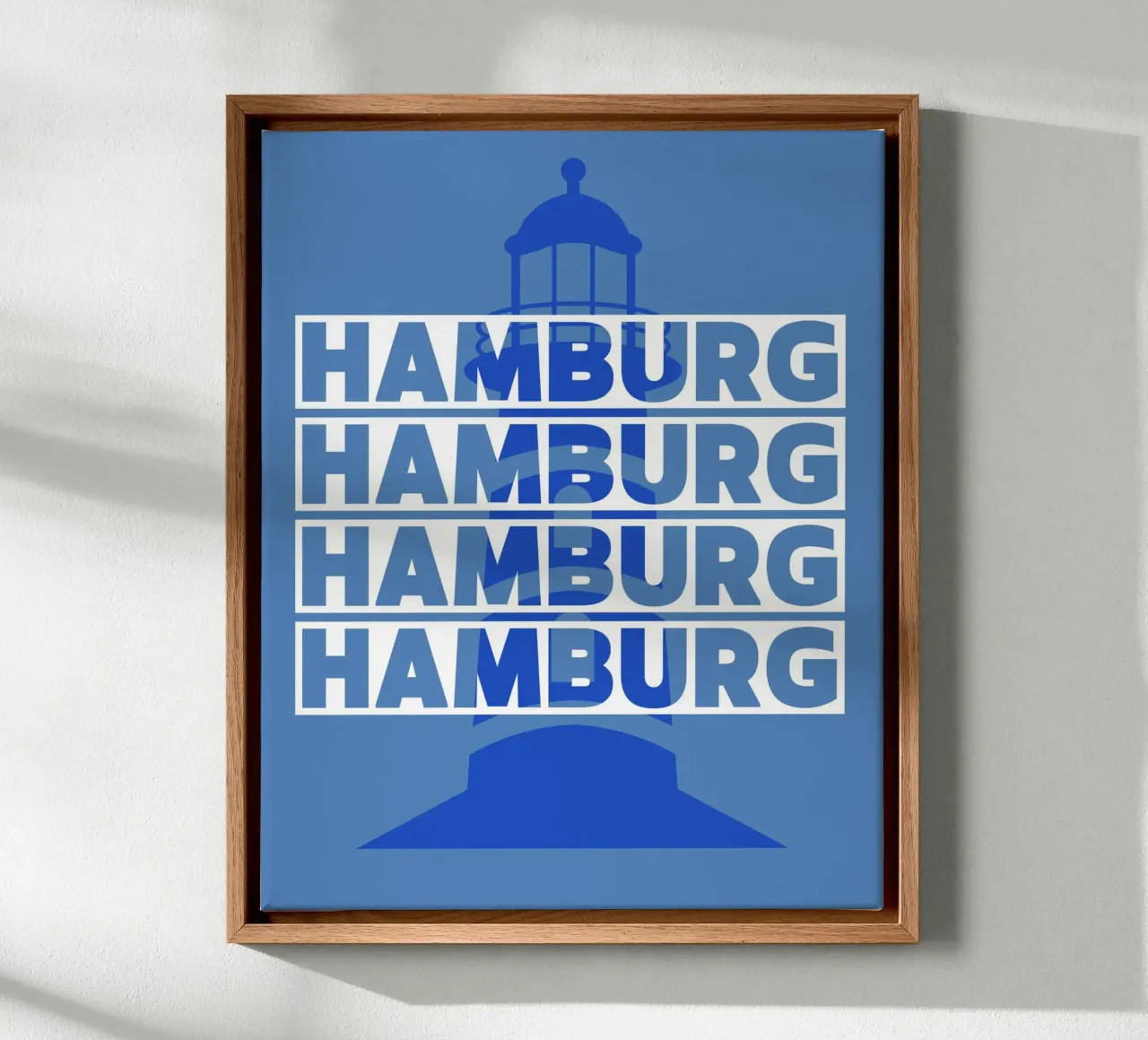Hamburg canvas by Ambition Wall
