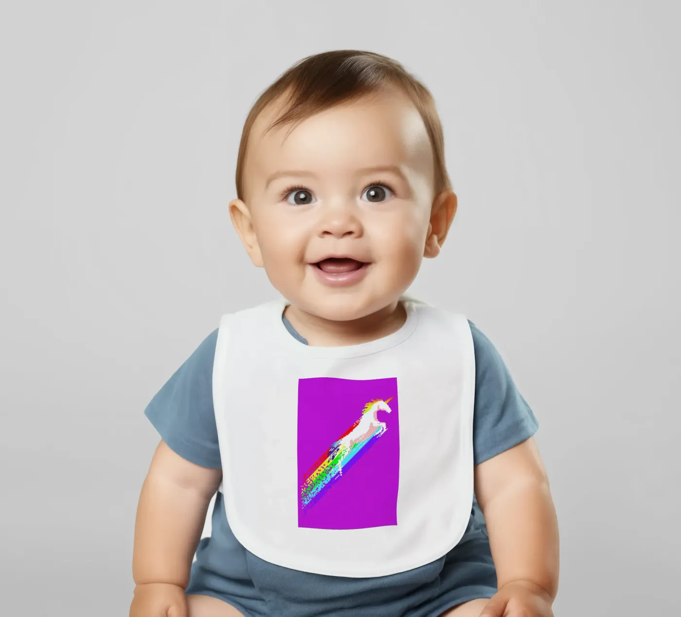 Pixel Unicorn bavaglino da Róbert Farkas