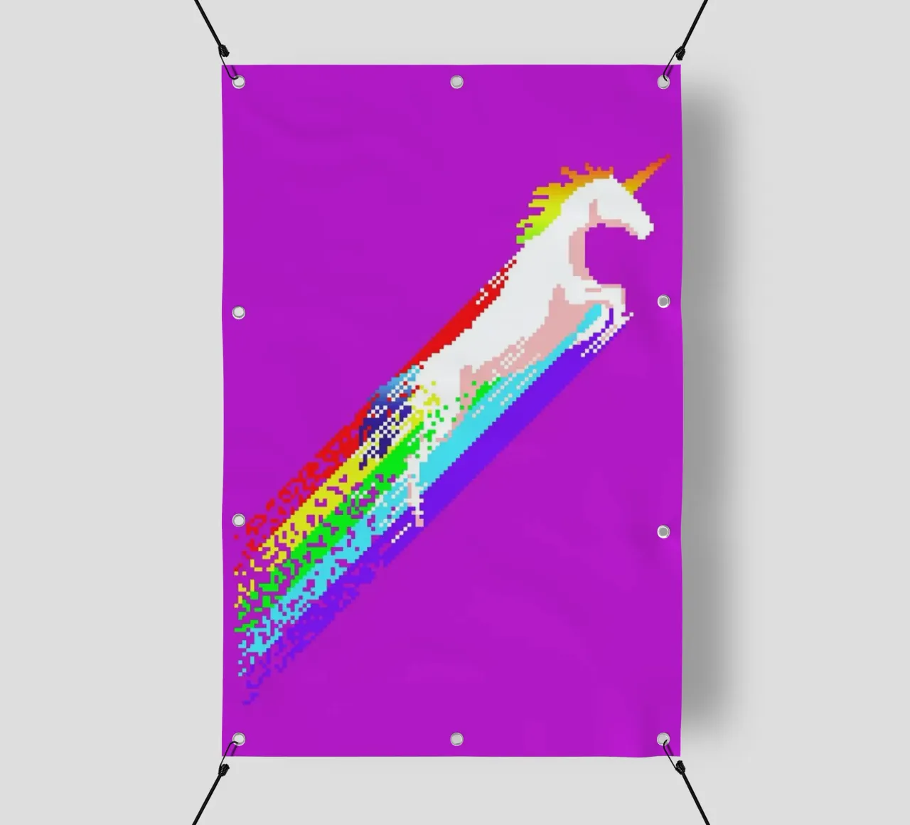 Pixel Unicorn telo in pvc da Róbert Farkas