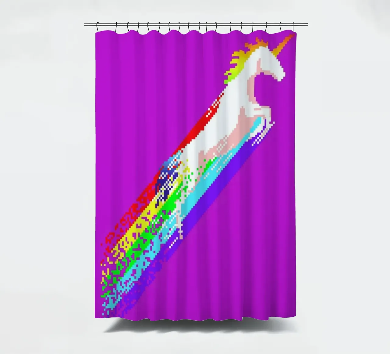 Pixel Unicorn tenda da doccia da Róbert Farkas