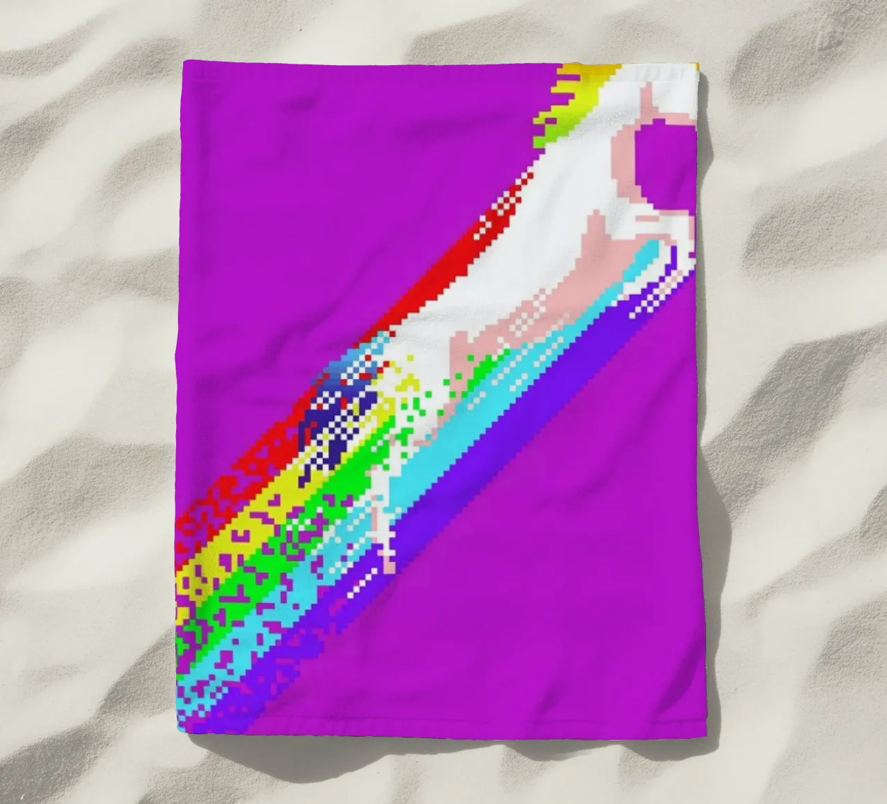 Pixel Unicorn telo mare da Róbert Farkas