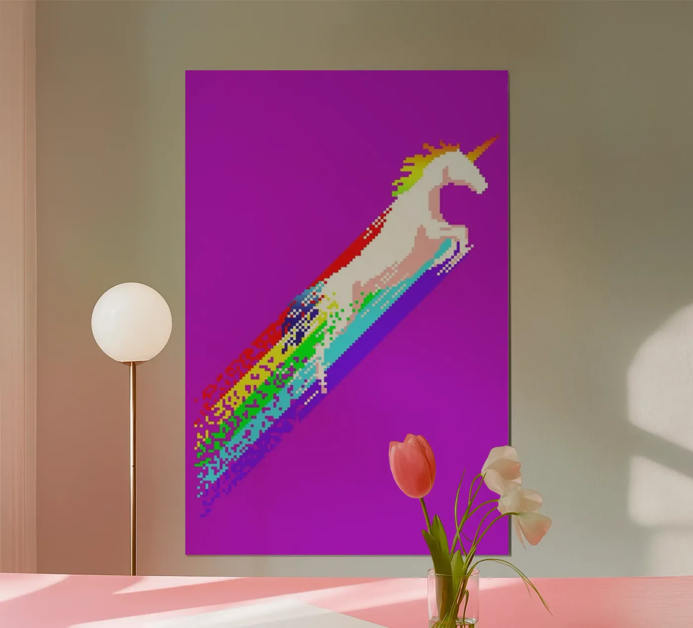 Pixel Unicorn poster da Róbert Farkas