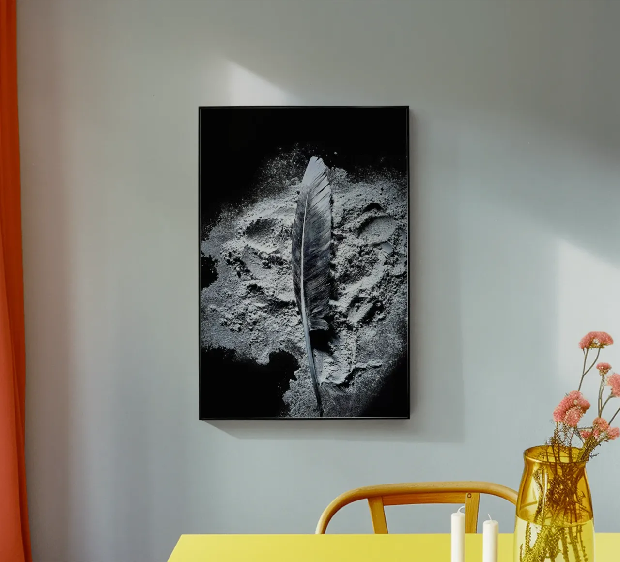 Federn 3 plexiglass da neon* fotografie