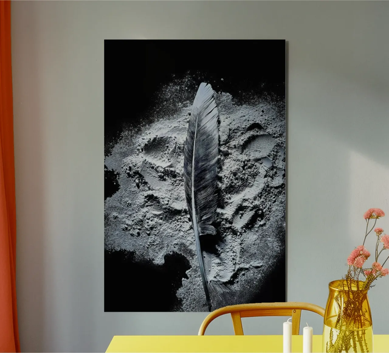 Federn 3 alluminio dibond da neon* fotografie