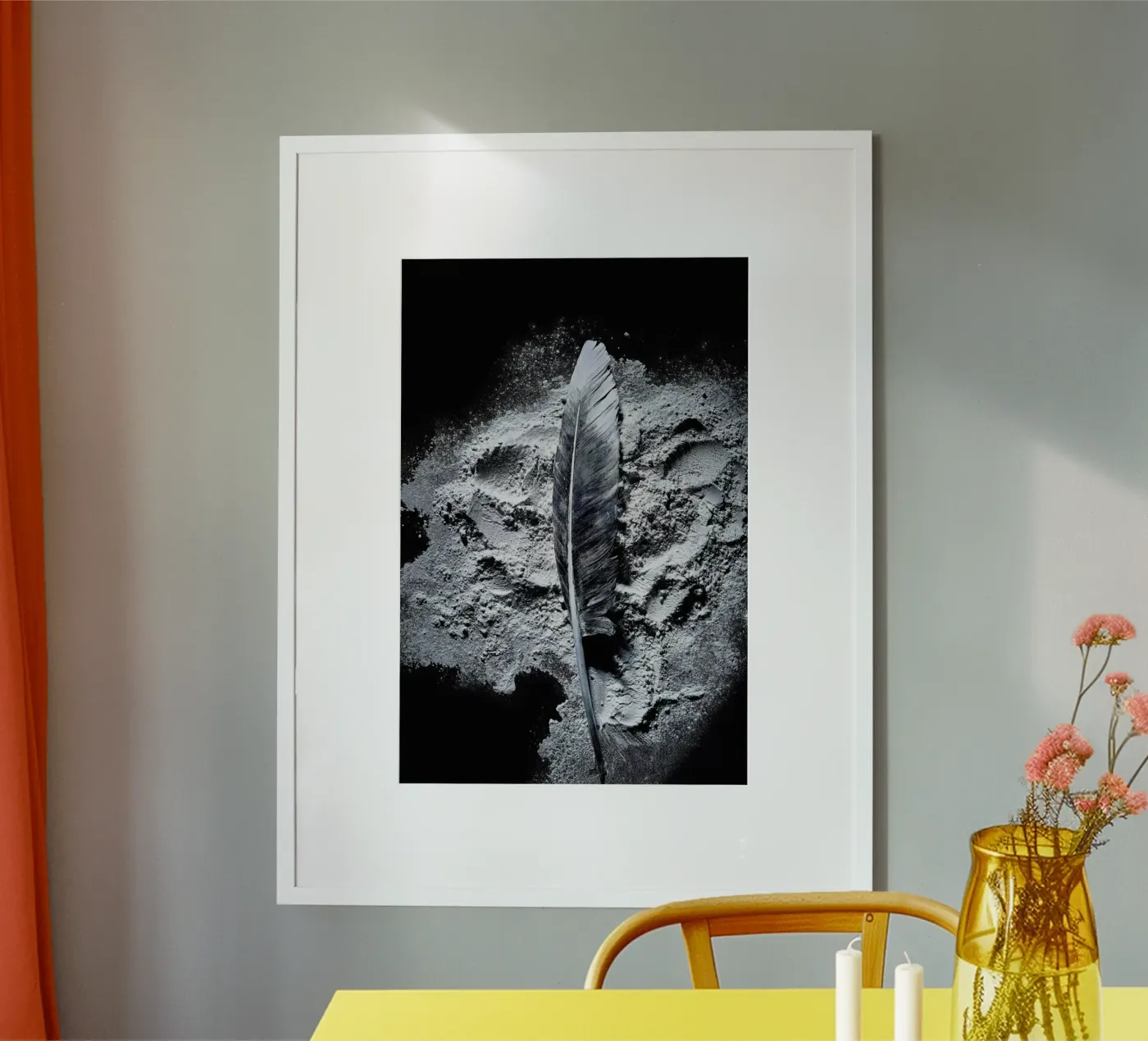 Federn 3 poster by neon* fotografie