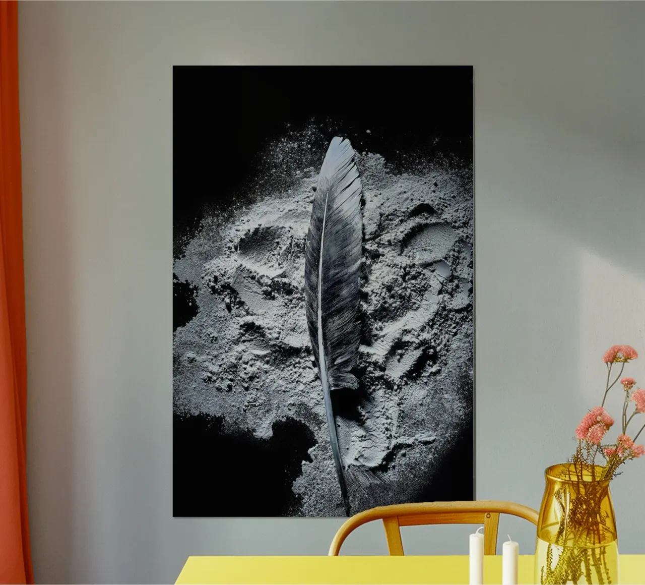 Federn 3 poster da neon* fotografie